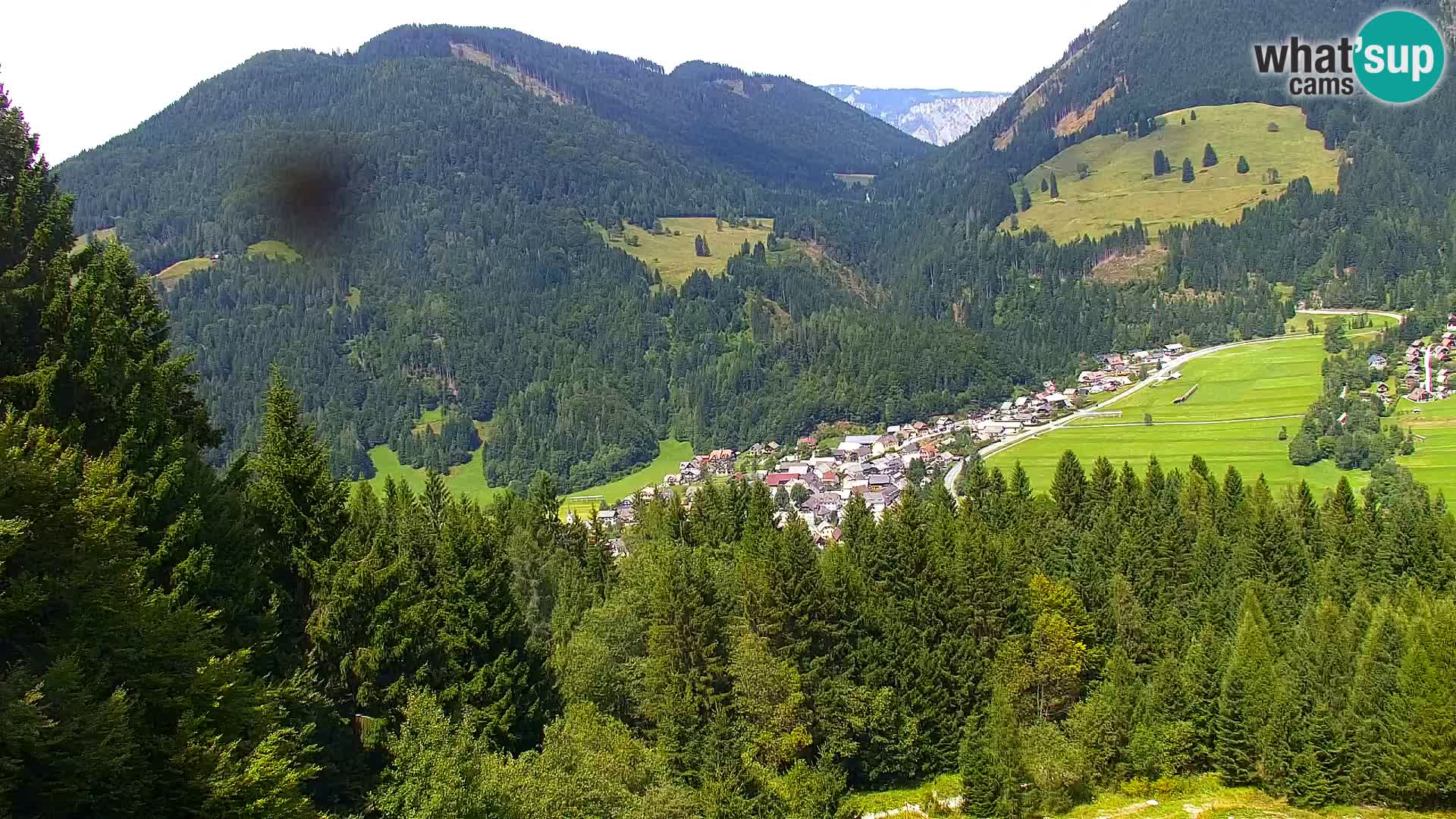 Kranjska Gora web kamera Vitranc | VITRANC 1 gornja postaja