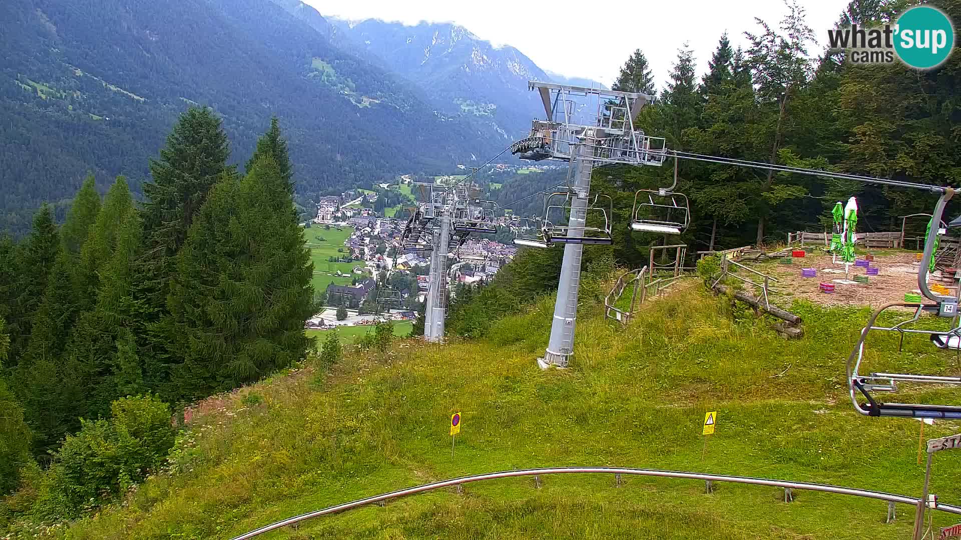 Kranjska Gora webcam VITRANC 1 | obere Station