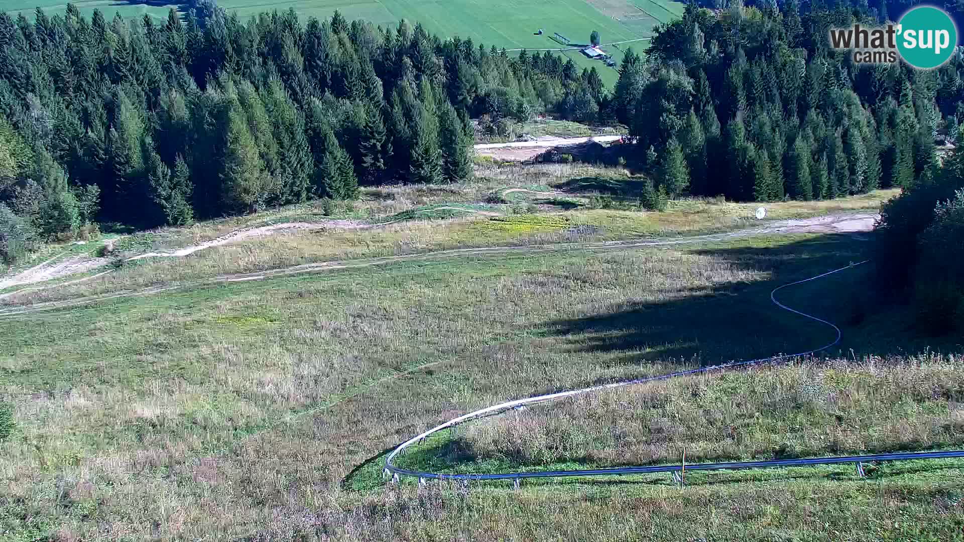 Kranjska Gora web kamera Vitranc | VITRANC 1 gornja postaja