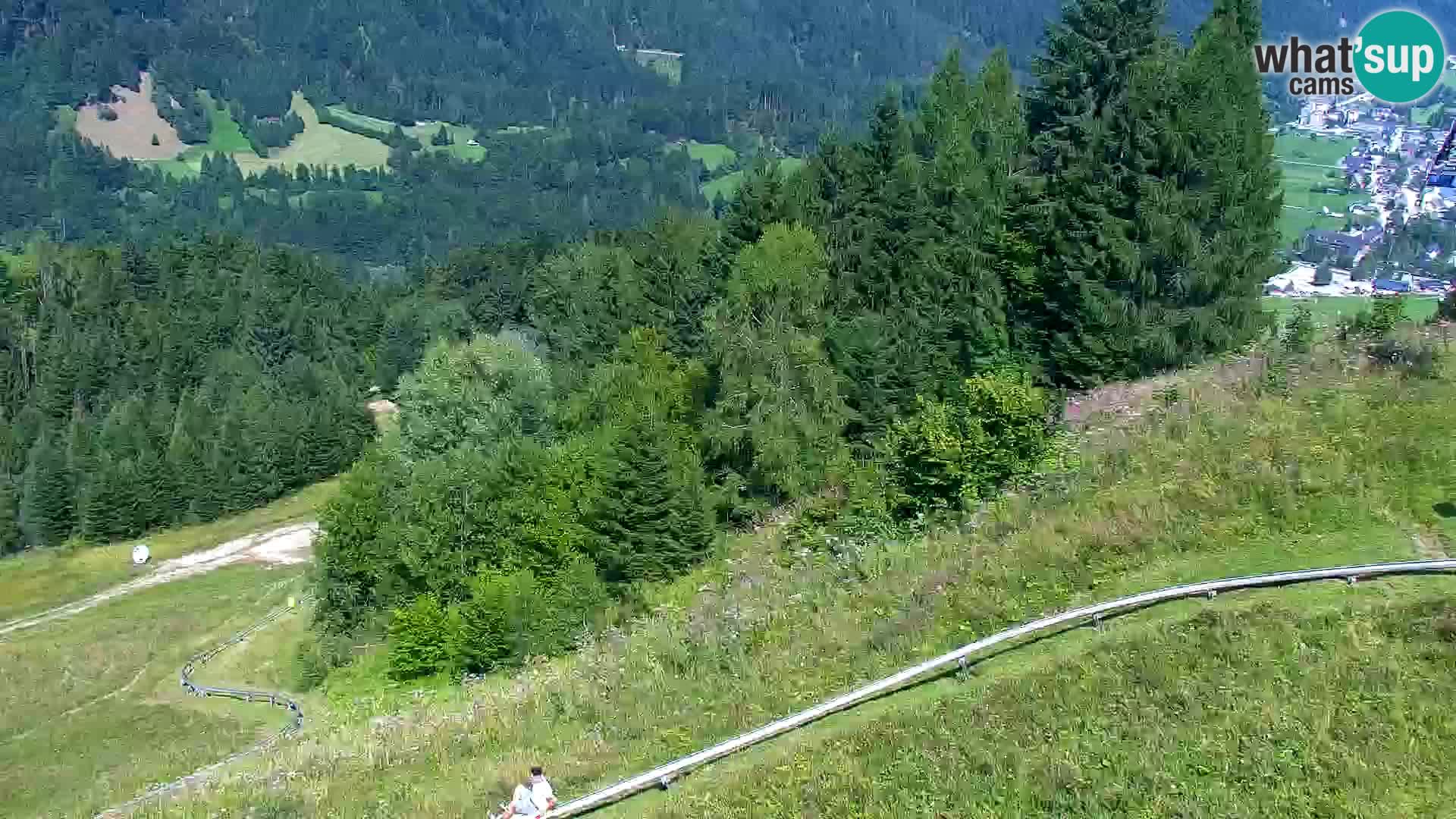 Vitranc Kranjska Gora webcam | VITRANC 1 stazione superiore