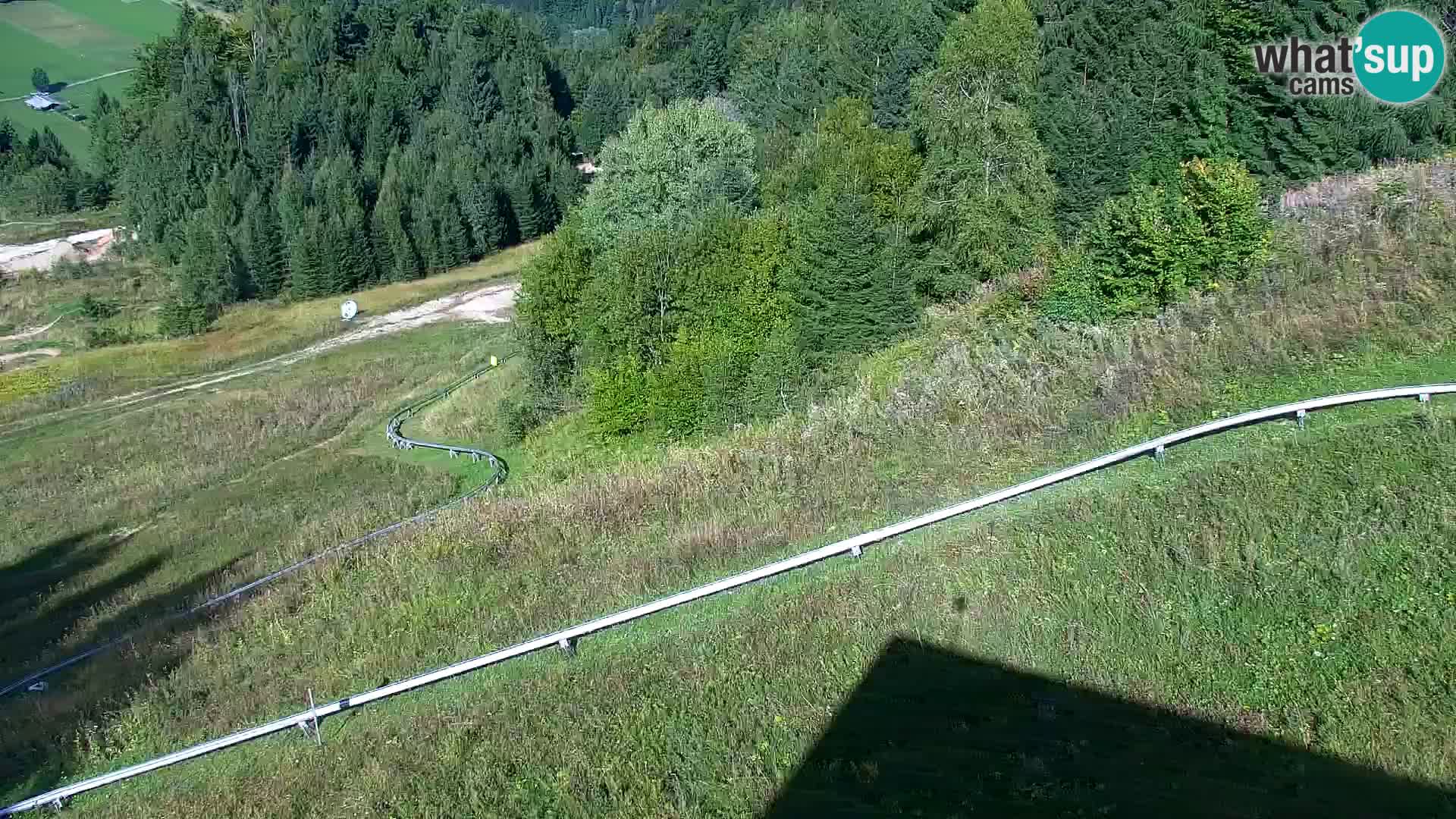 Kranjska Gora web kamera Vitranc | VITRANC 1 gornja postaja