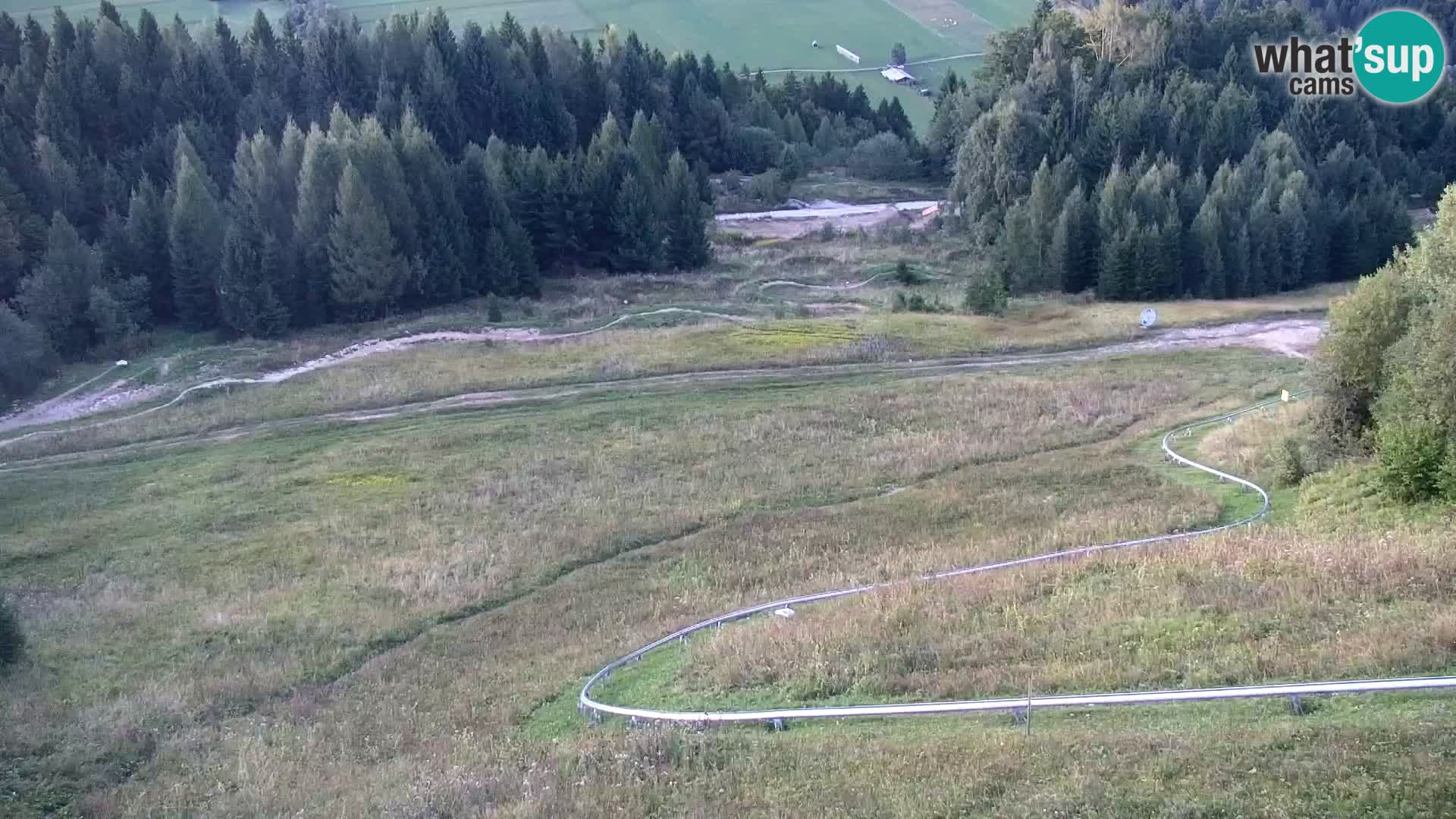 Kranjska Gora web kamera Vitranc | VITRANC 1 gornja postaja