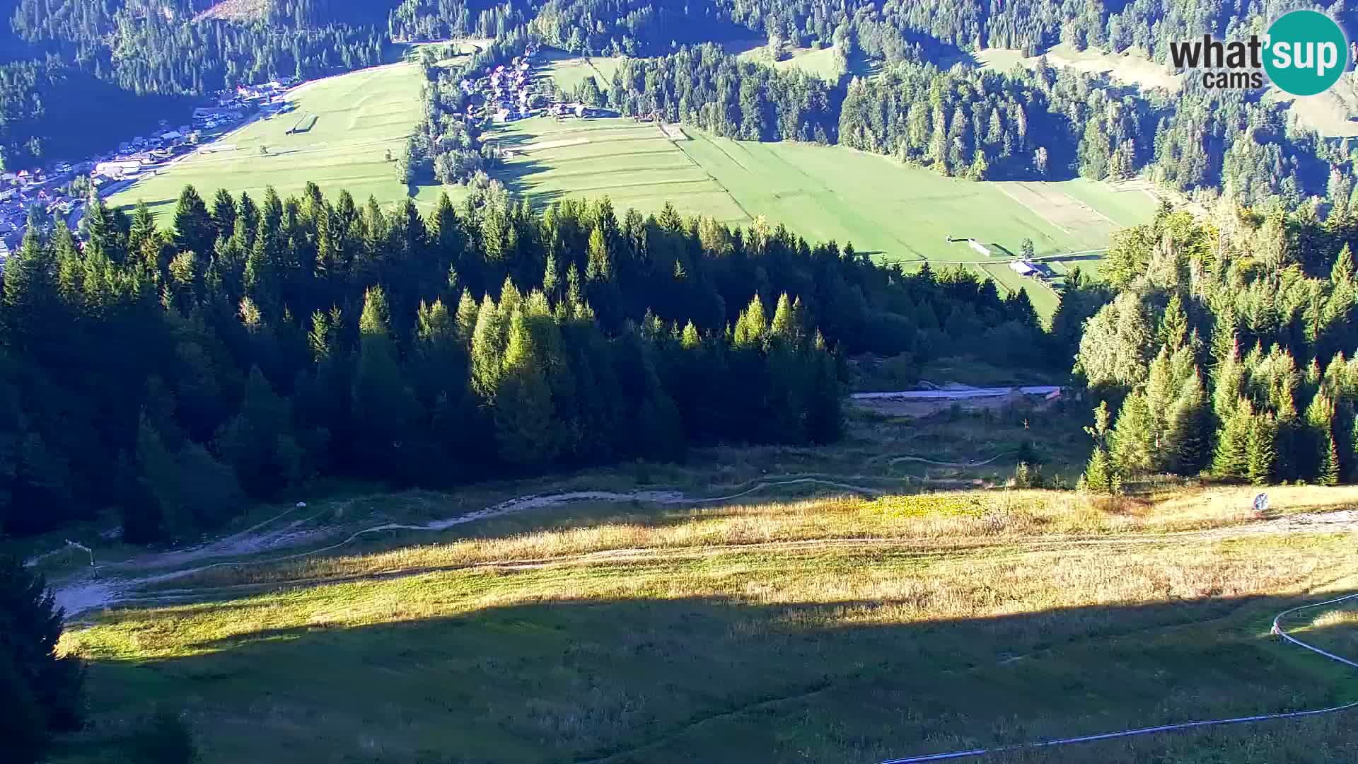 Kranjska Gora web kamera Vitranc | VITRANC 1 gornja postaja