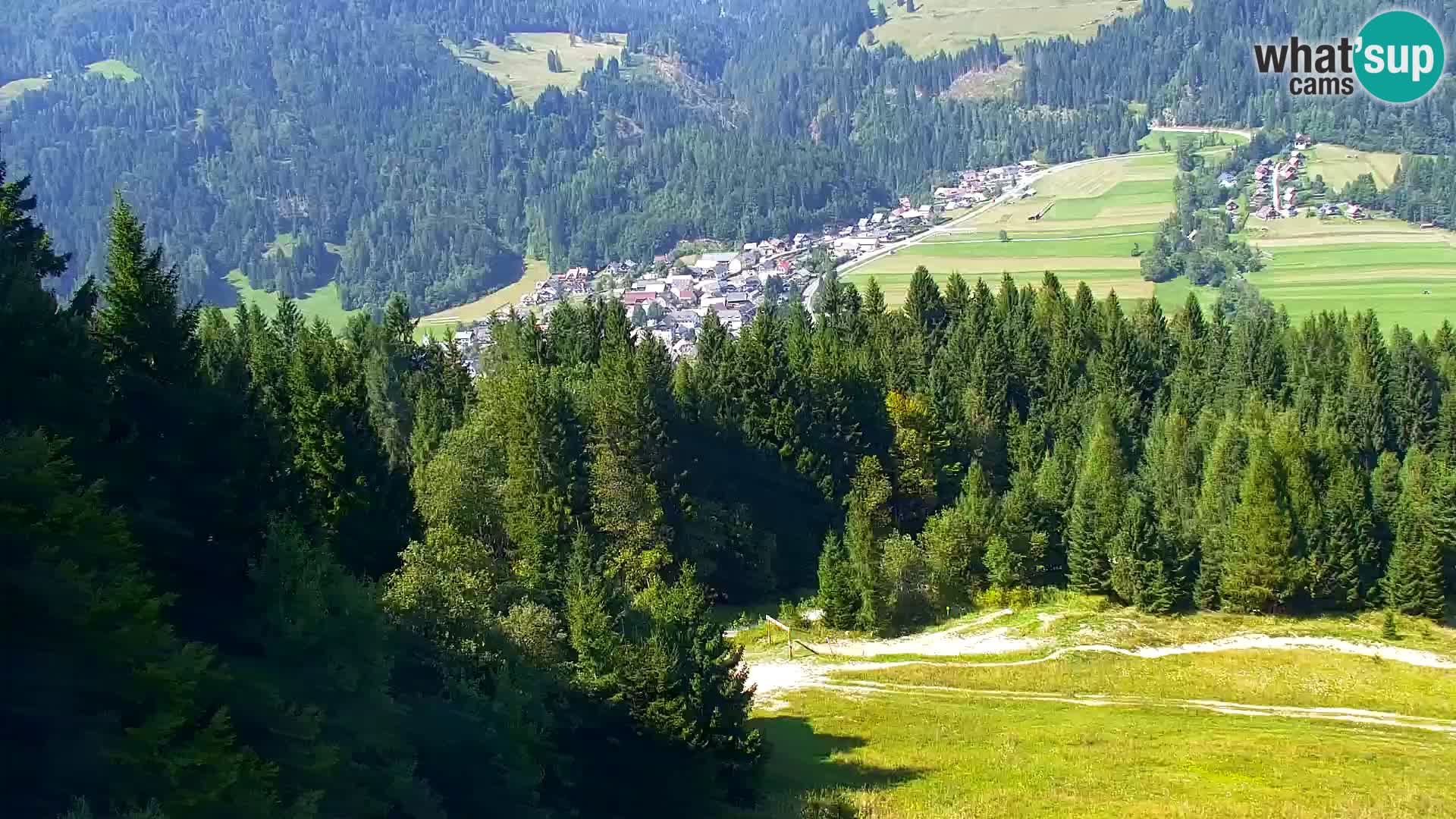 Kranjska Gora webcam VITRANC 1 | obere Station