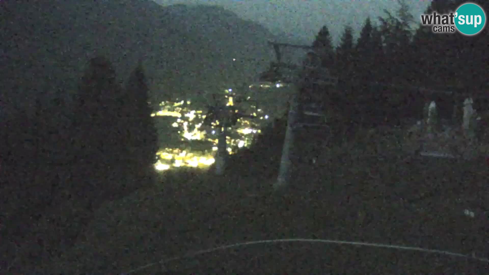 Kranjska Gora web kamera Vitranc | VITRANC 1 gornja postaja
