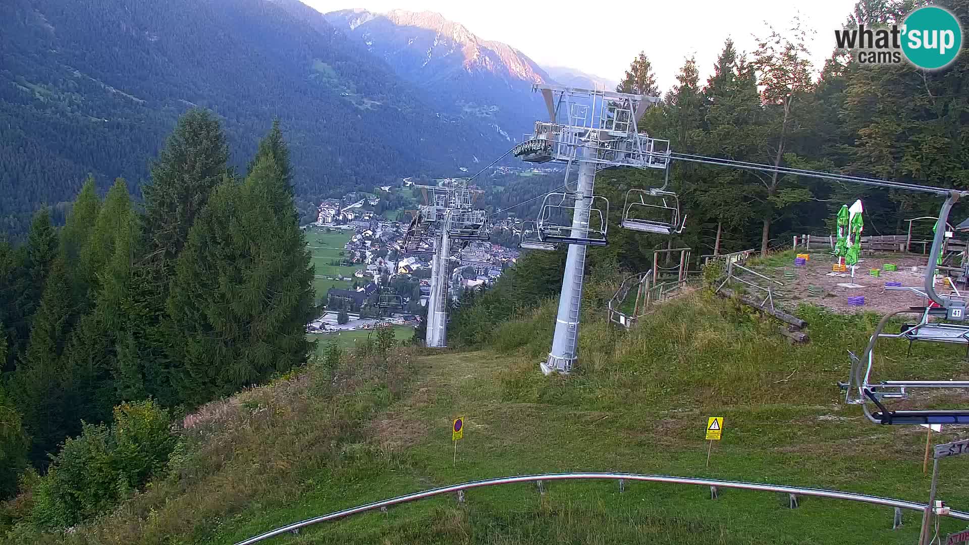 Kranjska Gora webcam VITRANC 1 | obere Station