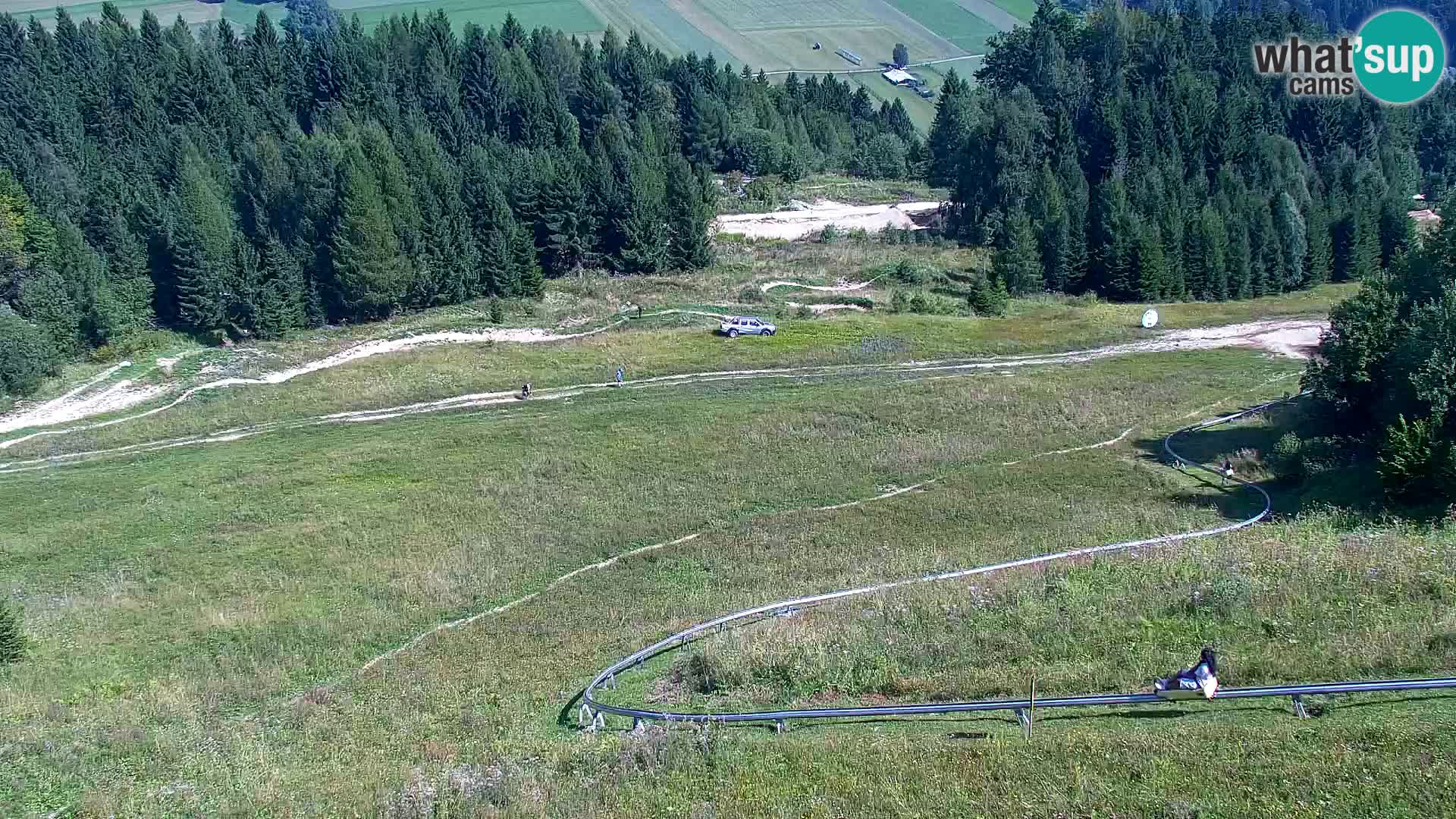 Vitranc Kranjska Gora webcam | VITRANC 1 stazione superiore