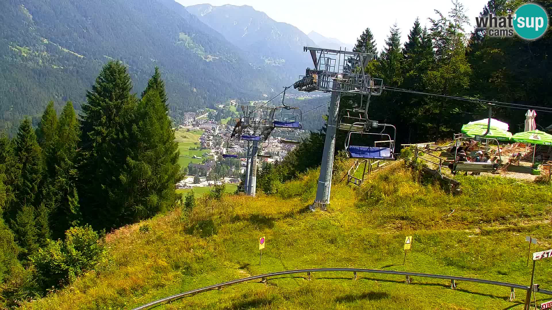 Kranjska Gora web kamera Vitranc | VITRANC 1 gornja postaja