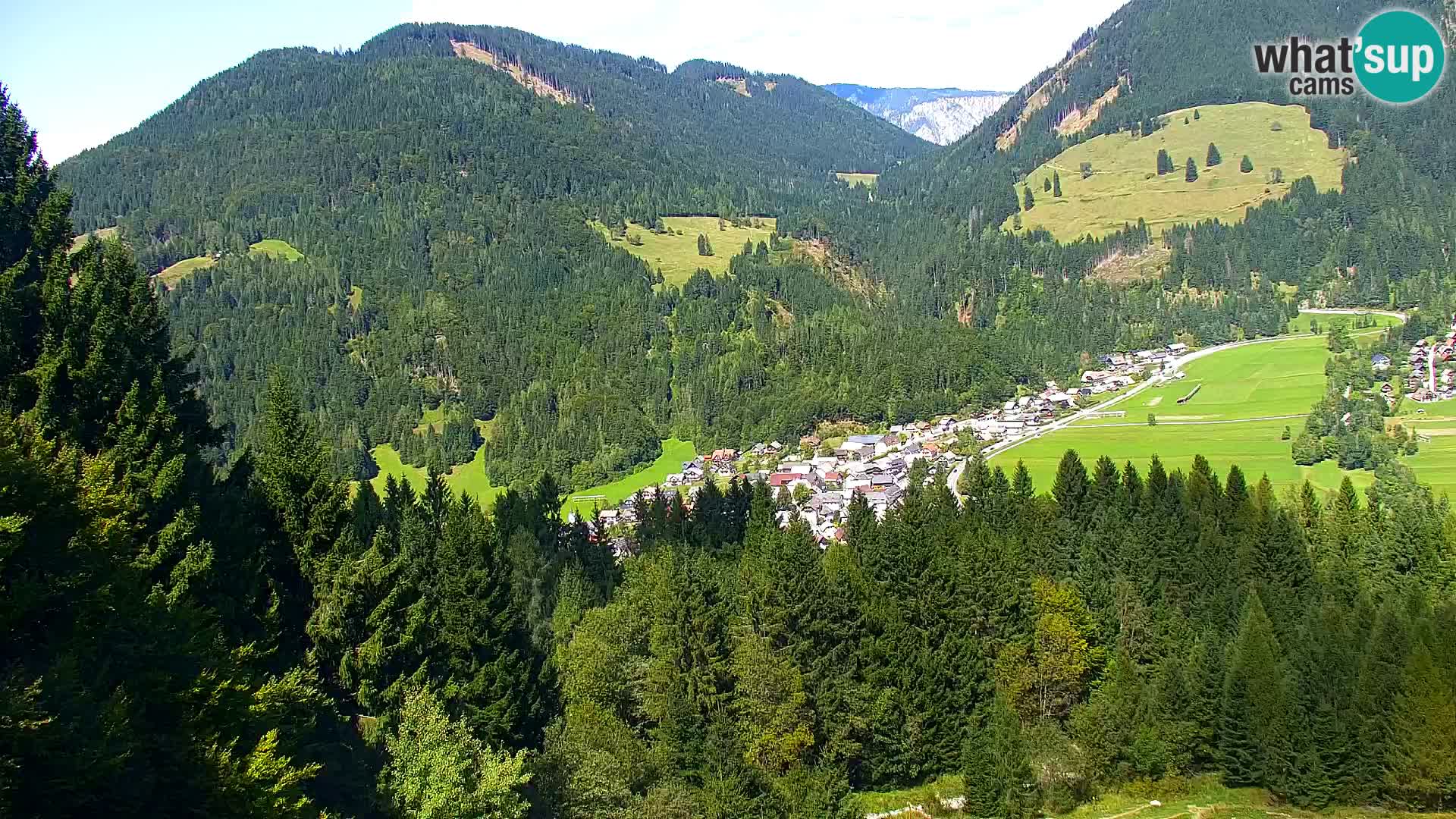 Kranjska Gora web kamera Vitranc | VITRANC 1 gornja postaja
