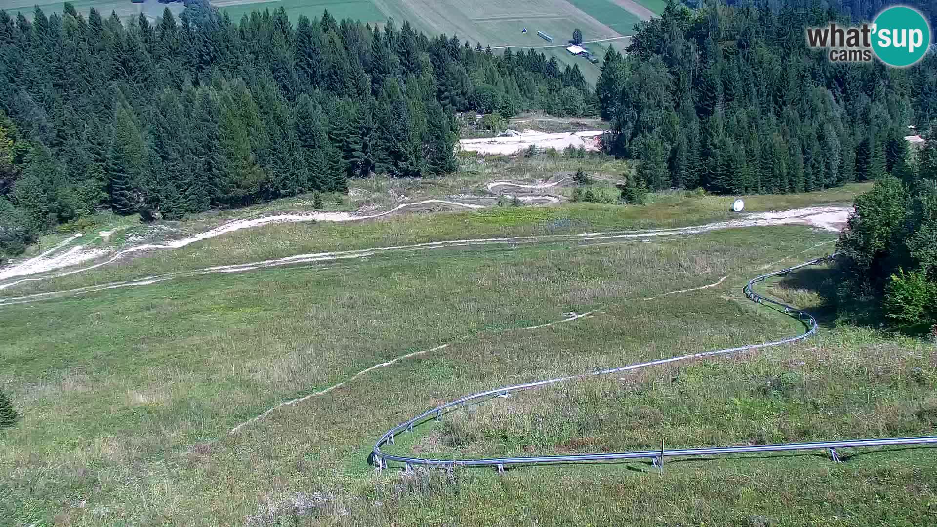 Kranjska Gora web kamera Vitranc | VITRANC 1 gornja postaja