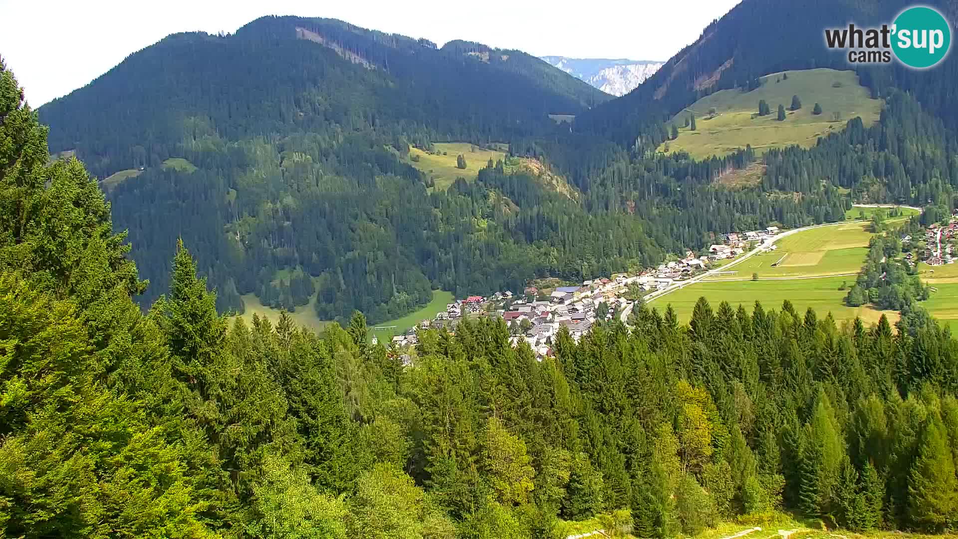 Kranjska Gora web kamera Vitranc | VITRANC 1 gornja postaja