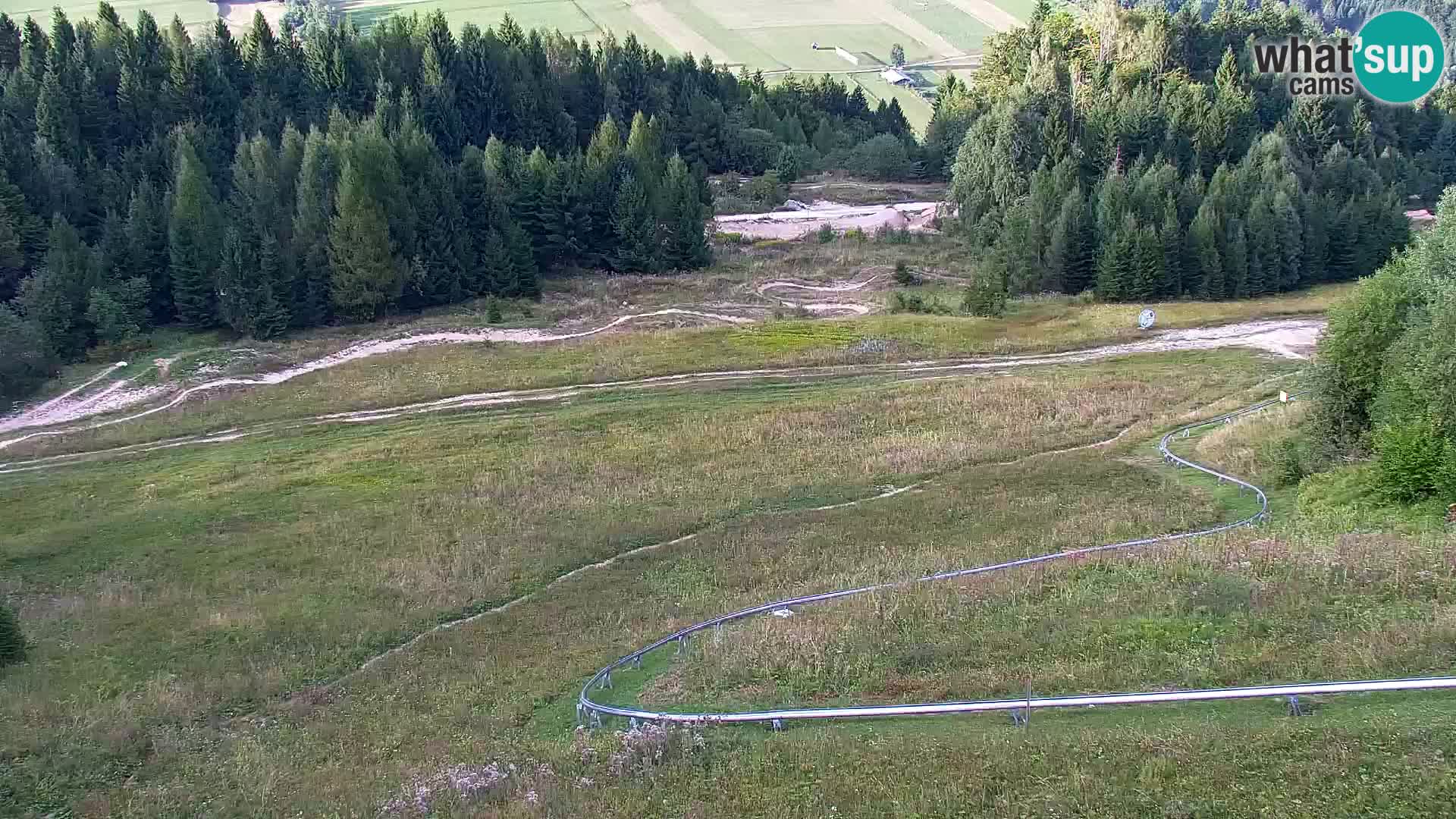 Kranjska Gora web kamera Vitranc | VITRANC 1 gornja postaja