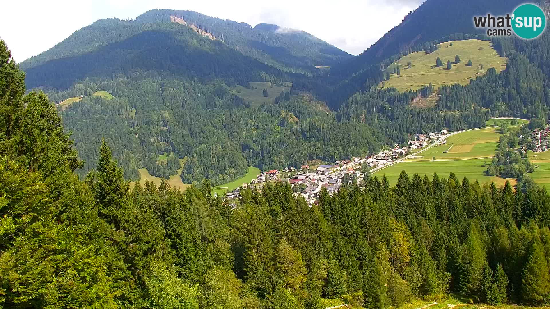 Kranjska Gora web kamera Vitranc | VITRANC 1 gornja postaja