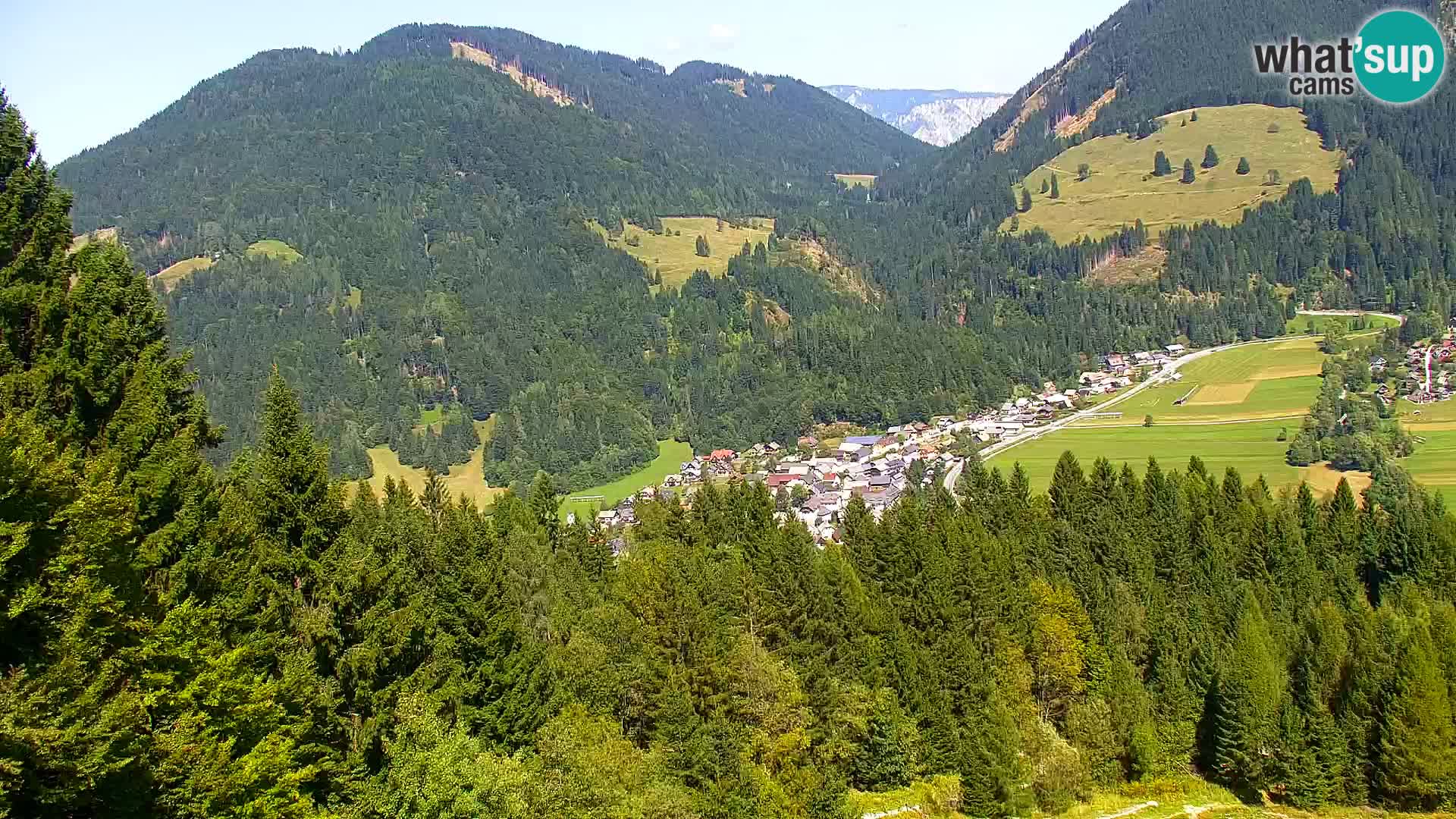 Kranjska Gora web kamera Vitranc | VITRANC 1 gornja postaja