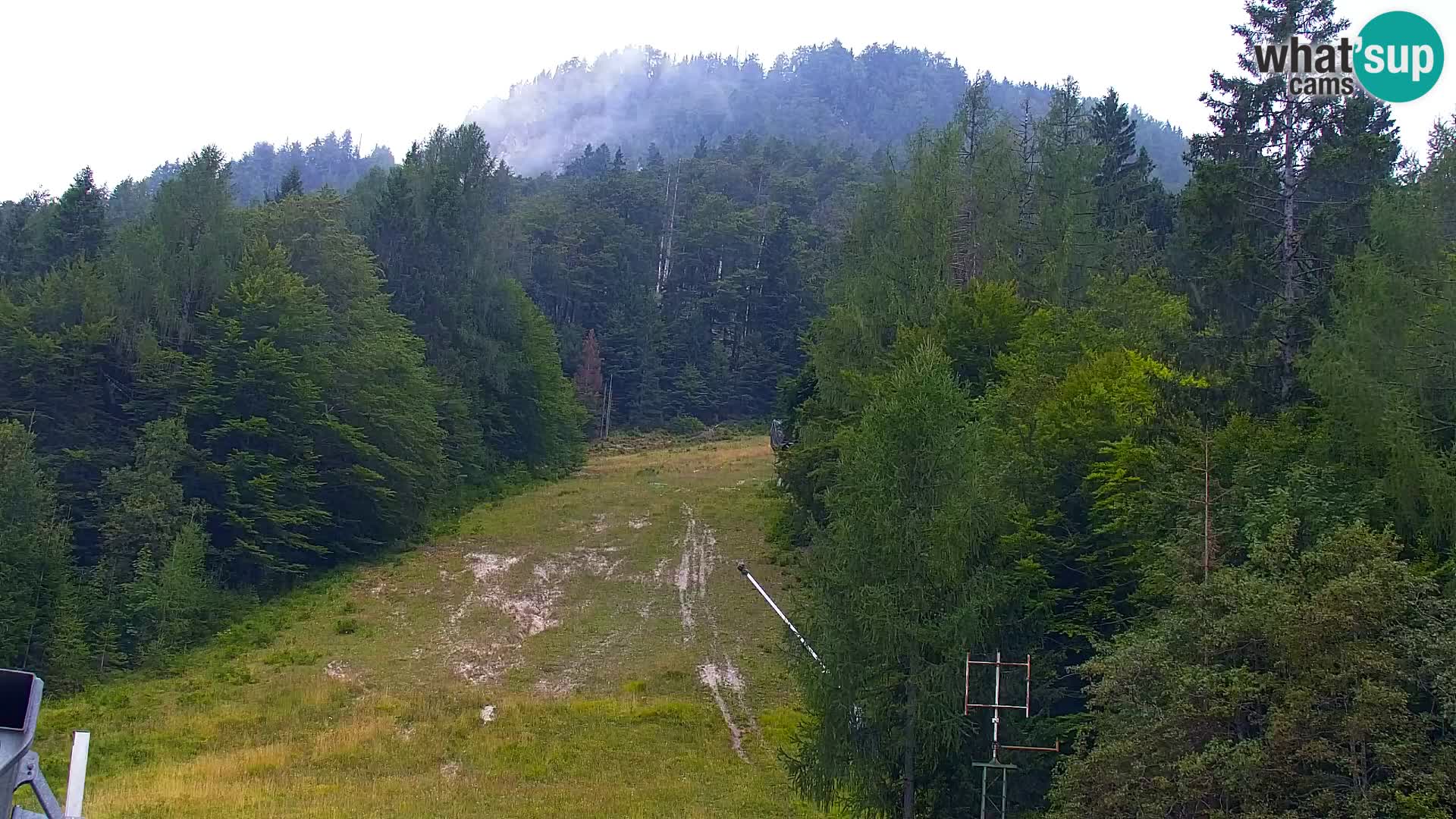 Vitranc Kranjska Gora webcam | VITRANC 1 stazione superiore