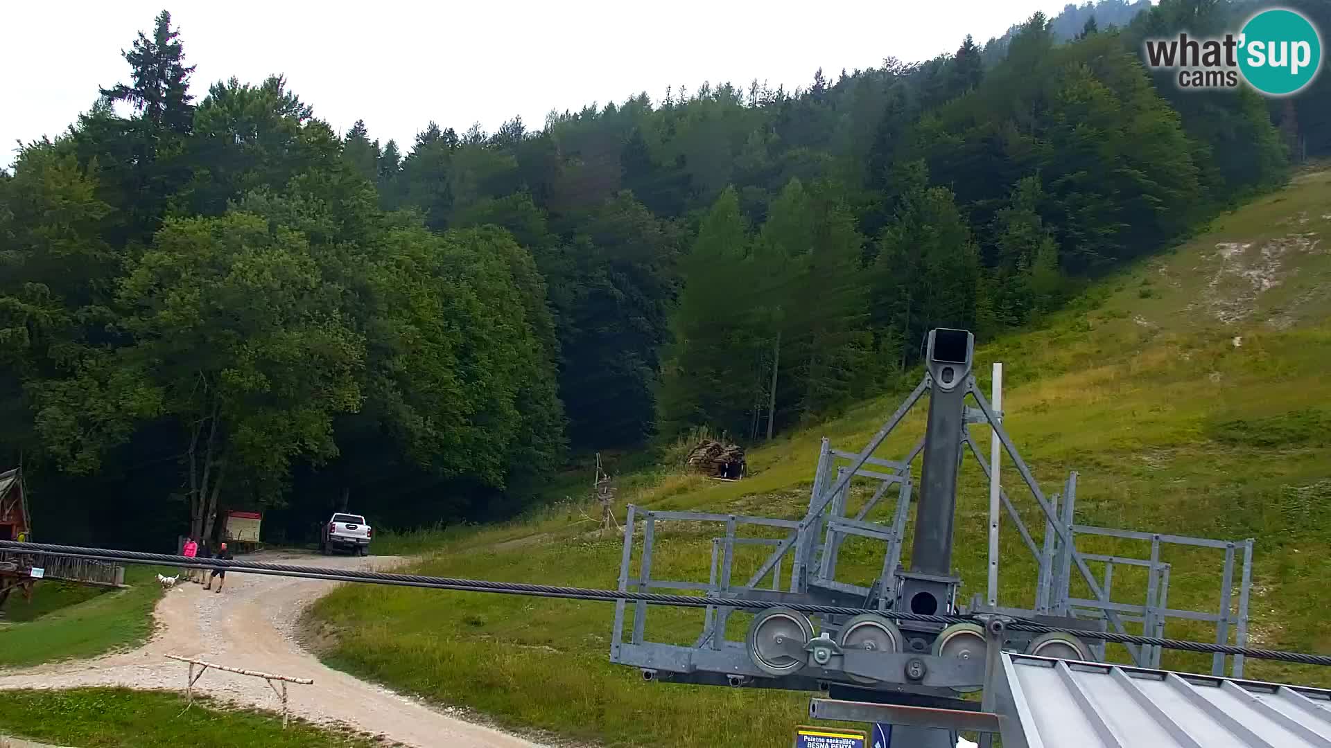 Kranjska Gora webcam VITRANC 1 | obere Station