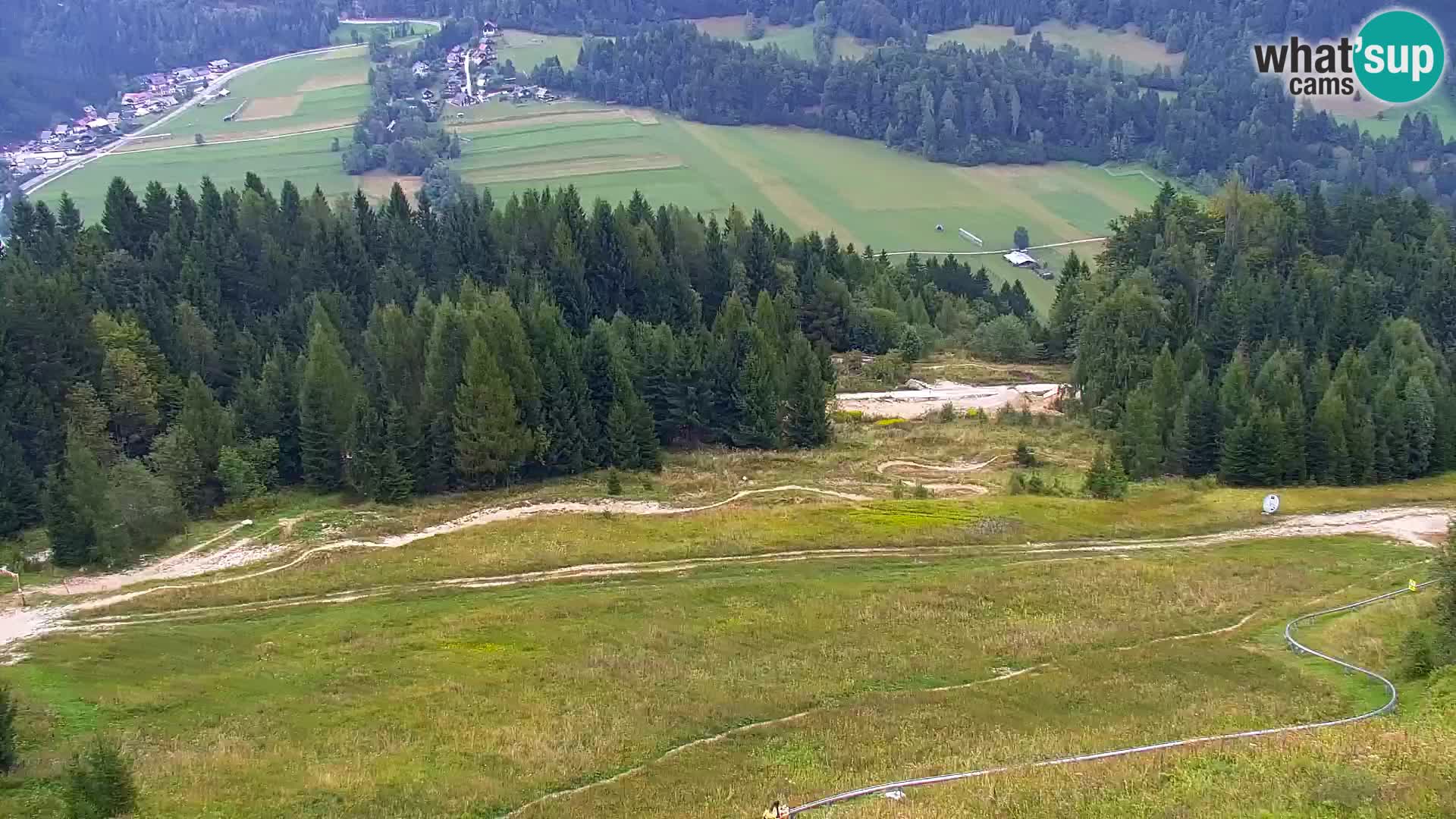 Kranjska Gora webcam VITRANC 1 | obere Station