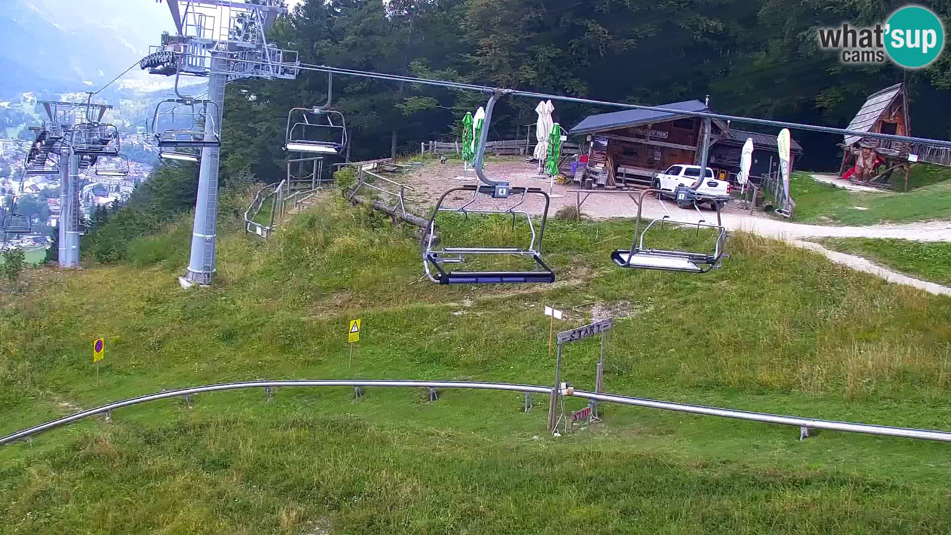 Kranjska Gora webcam VITRANC 1 | obere Station