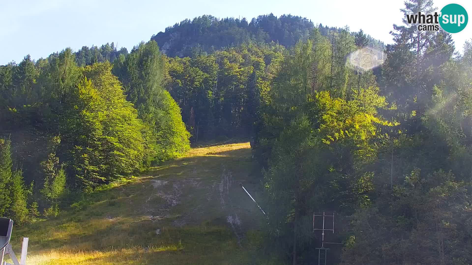 Vitranc Kranjska Gora webcam | VITRANC 1 stazione superiore
