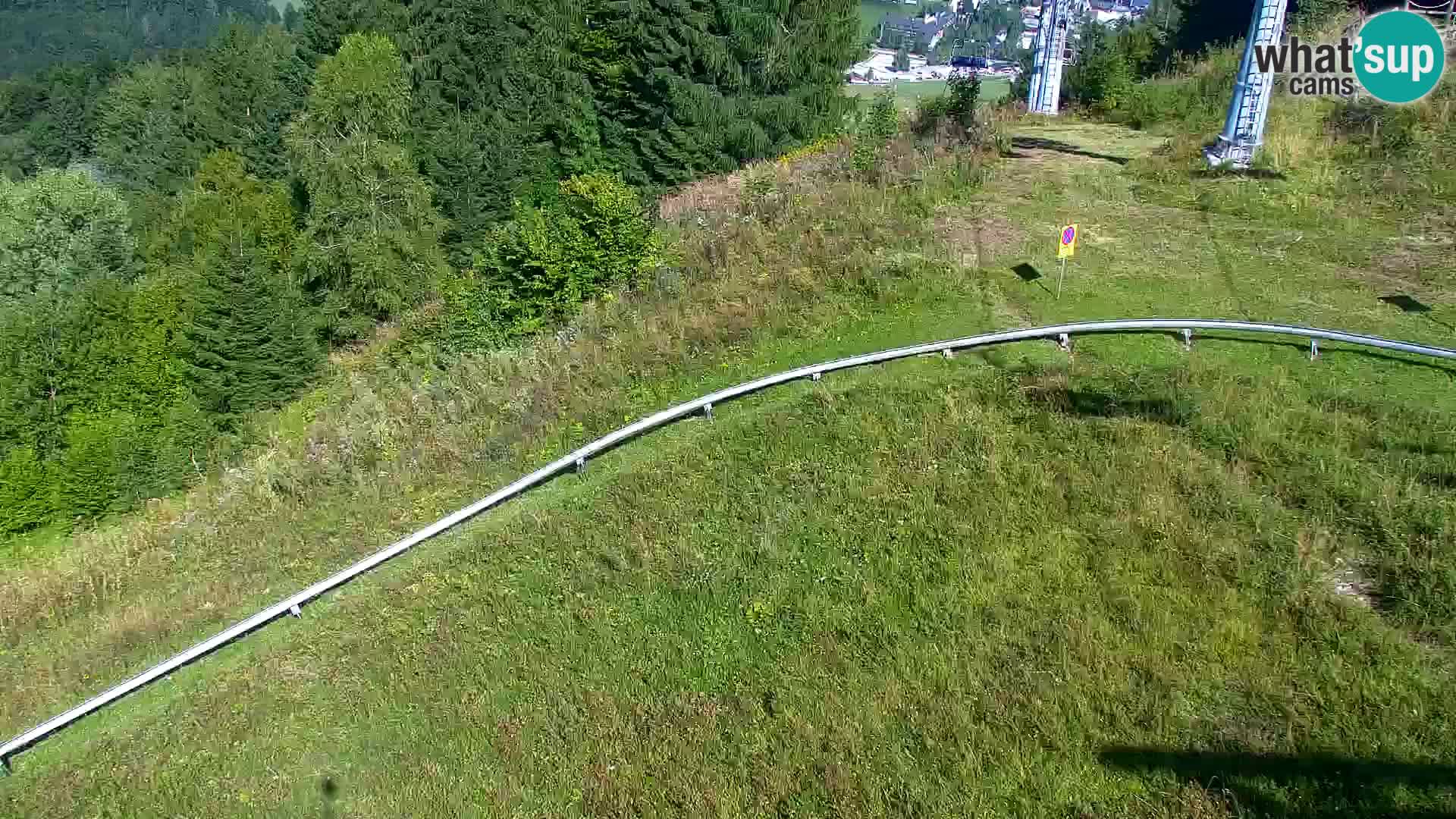 Vitranc Kranjska Gora webcam | VITRANC 1 stazione superiore