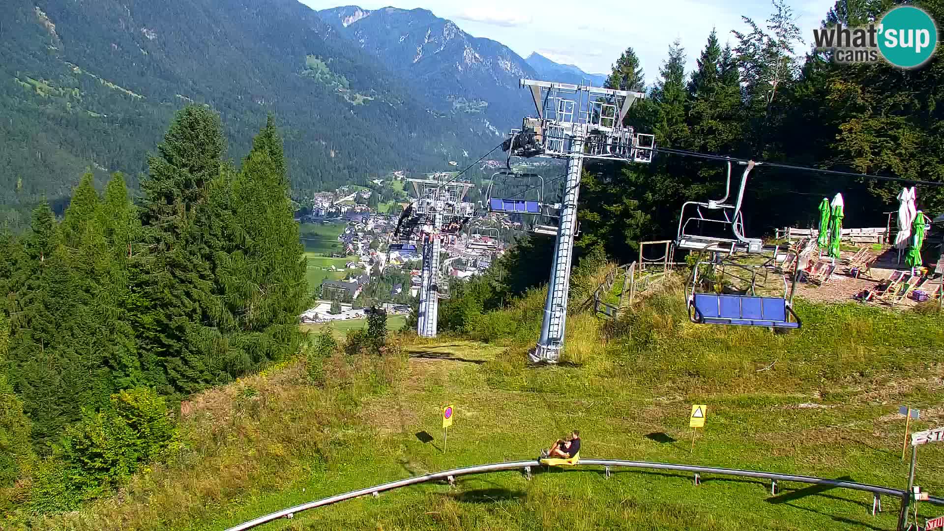 Vitranc Kranjska Gora webcam | VITRANC 1 stazione superiore