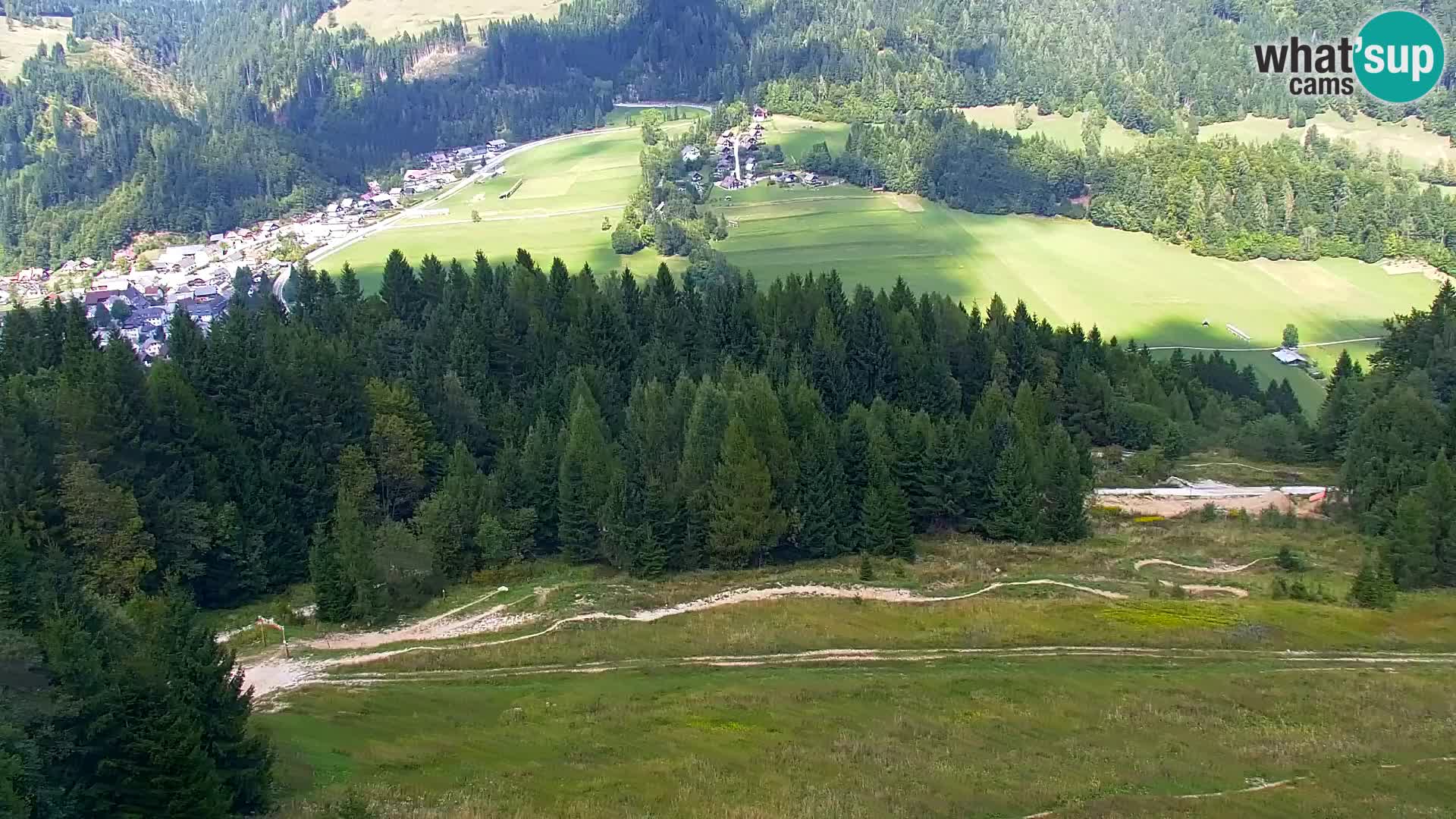 Kranjska Gora webcam VITRANC 1 | obere Station