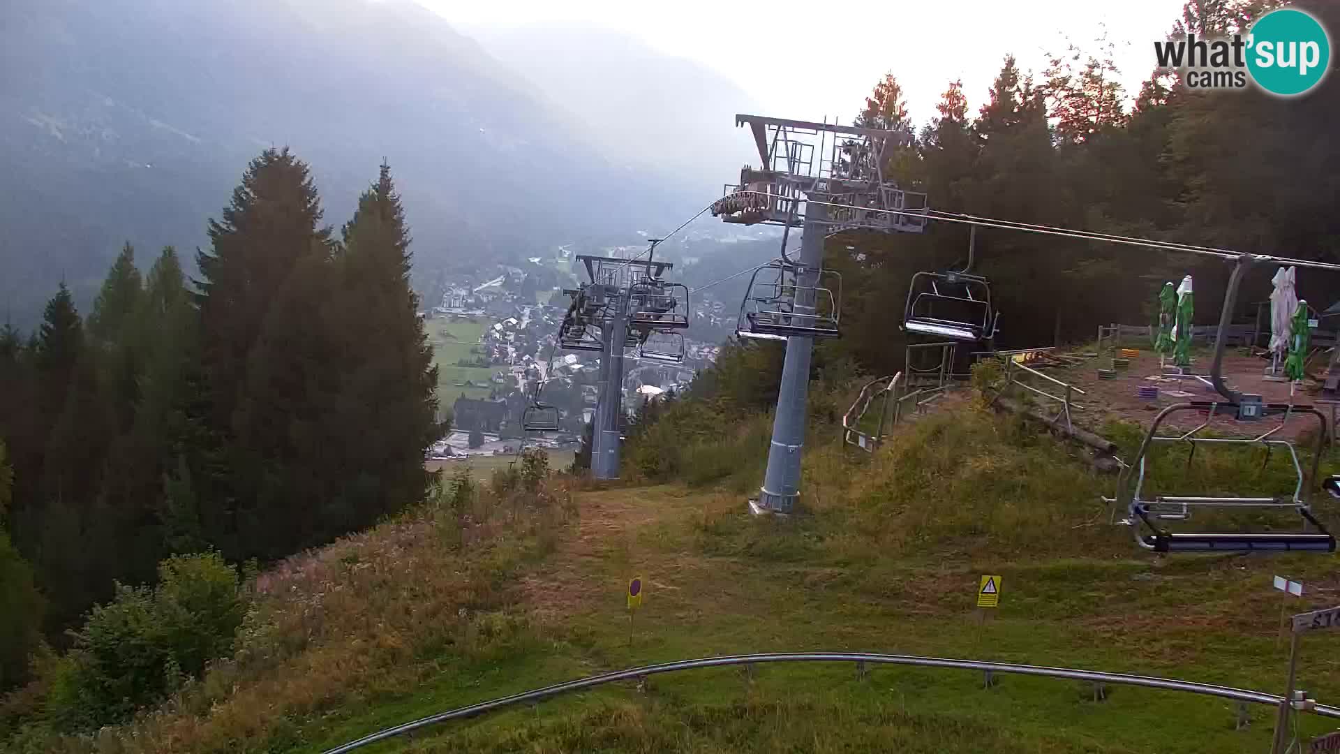 Vitranc Kranjska Gora webcam | VITRANC 1 stazione superiore