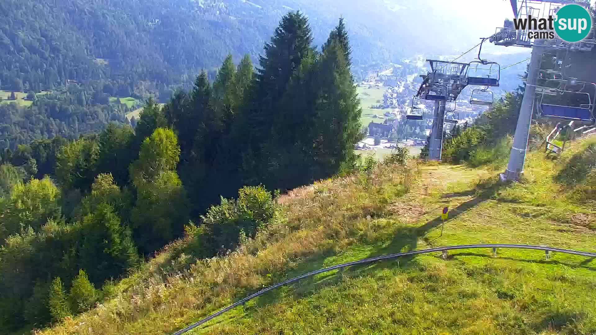 Vitranc Kranjska Gora webcam | VITRANC 1 stazione superiore