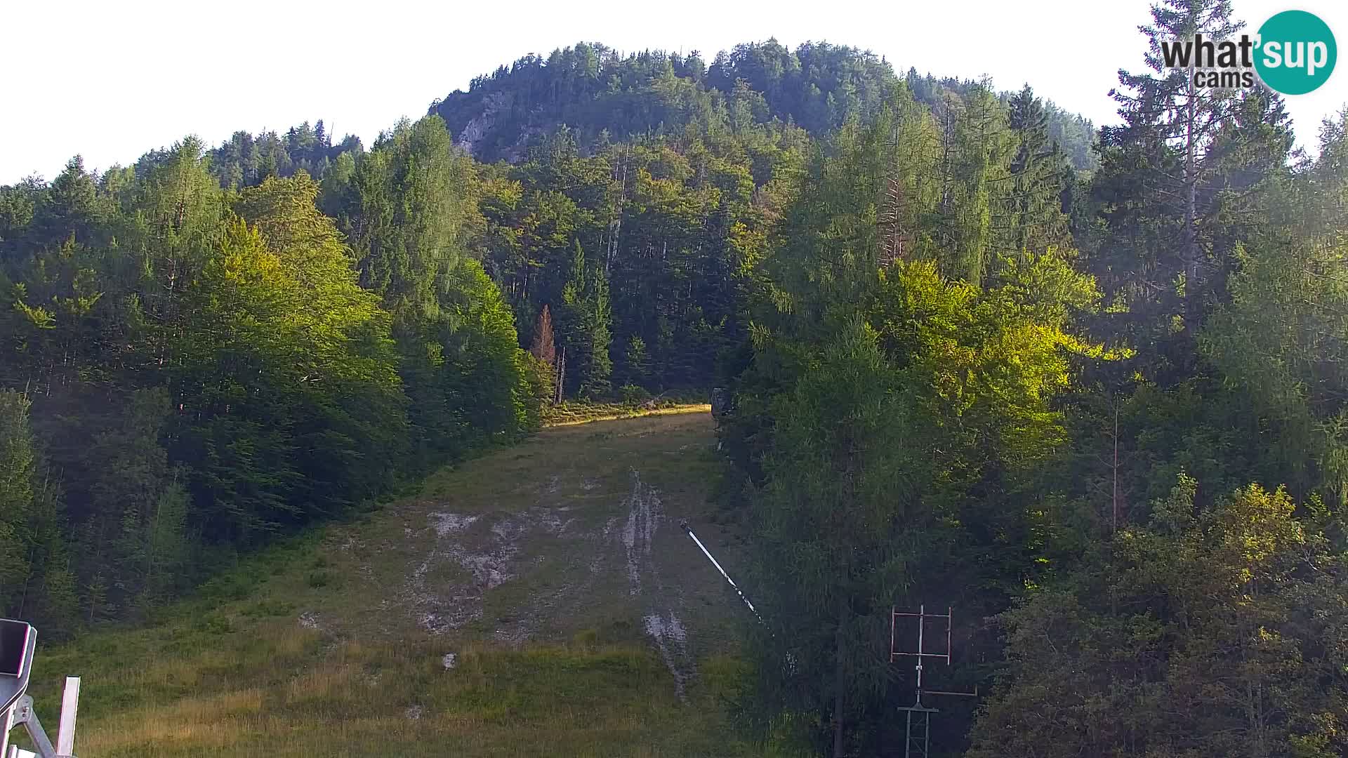 Kranjska Gora web kamera Vitranc | VITRANC 1 gornja postaja