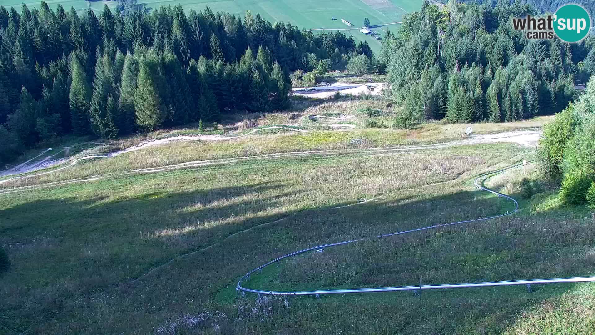 Kranjska Gora web kamera Vitranc | VITRANC 1 gornja postaja