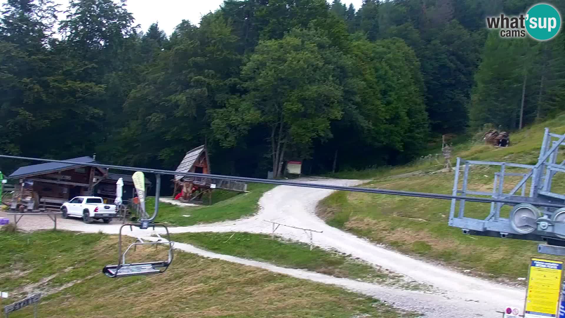 Vitranc Kranjska Gora webcam | VITRANC 1 stazione superiore