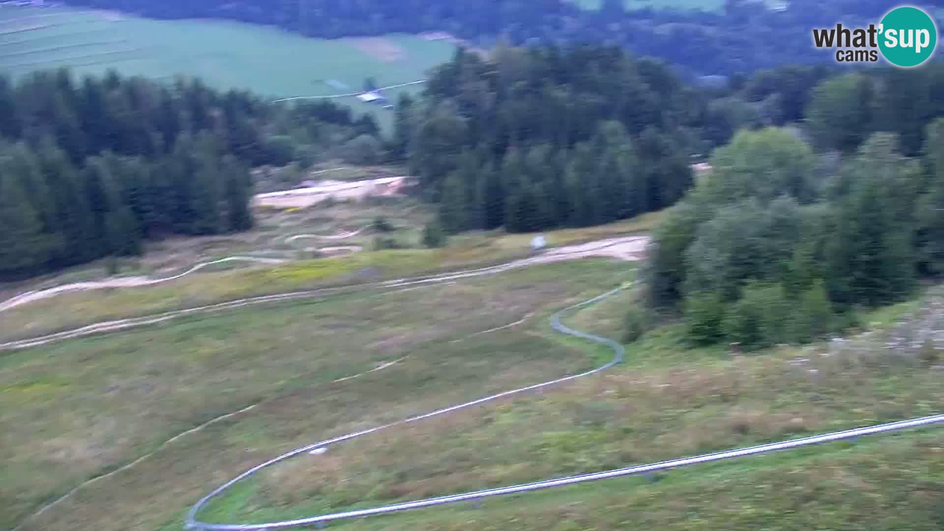 Kranjska Gora web kamera Vitranc | VITRANC 1 gornja postaja