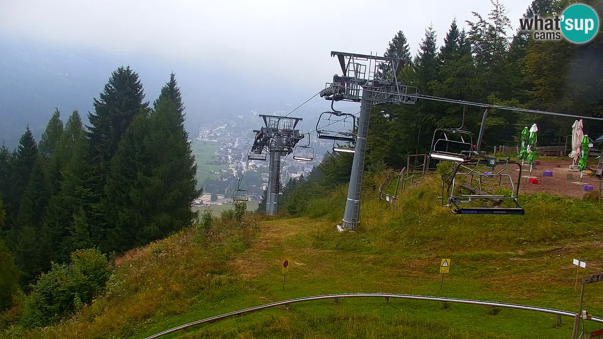 Vitranc Kranjska Gora webcam | VITRANC 1 stazione superiore