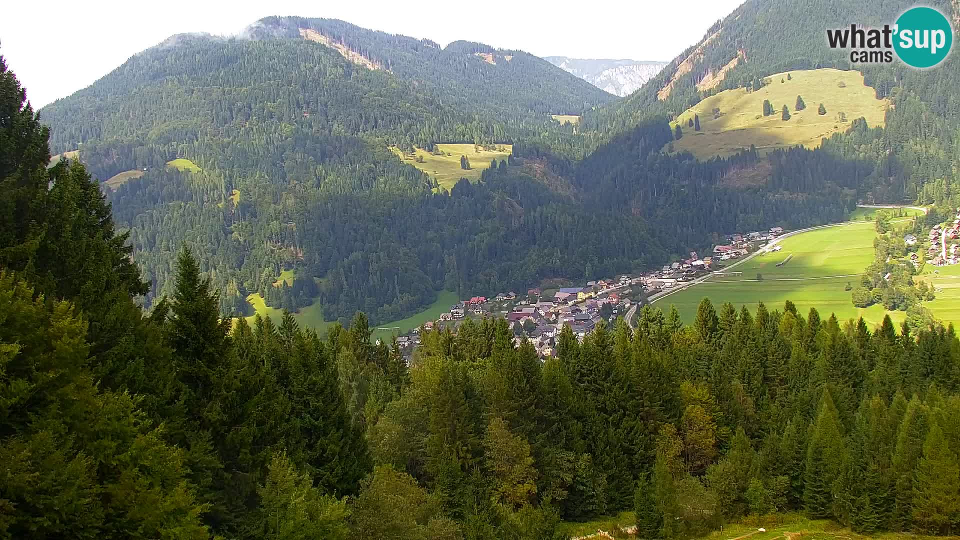 Kranjska Gora web kamera Vitranc | VITRANC 1 gornja postaja