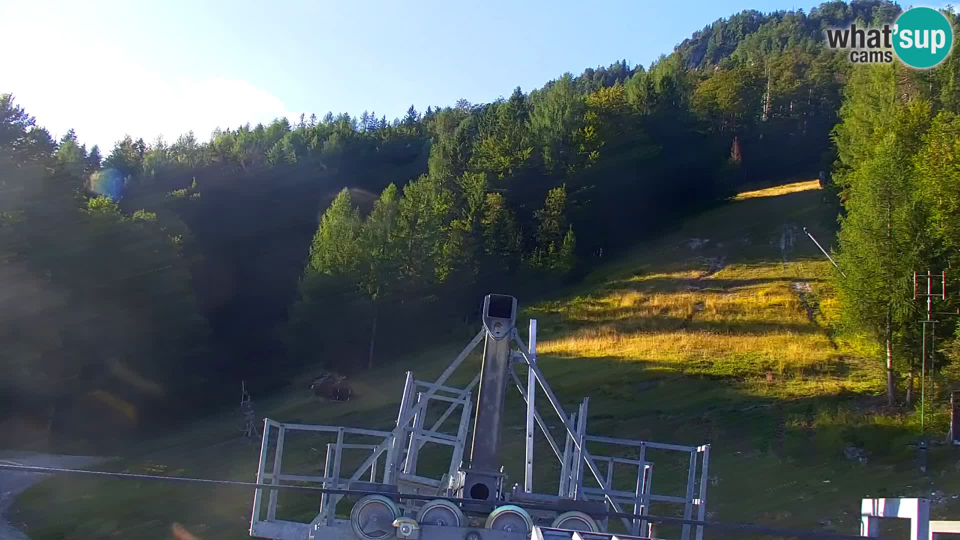 Kranjska Gora web kamera Vitranc | VITRANC 1 gornja postaja