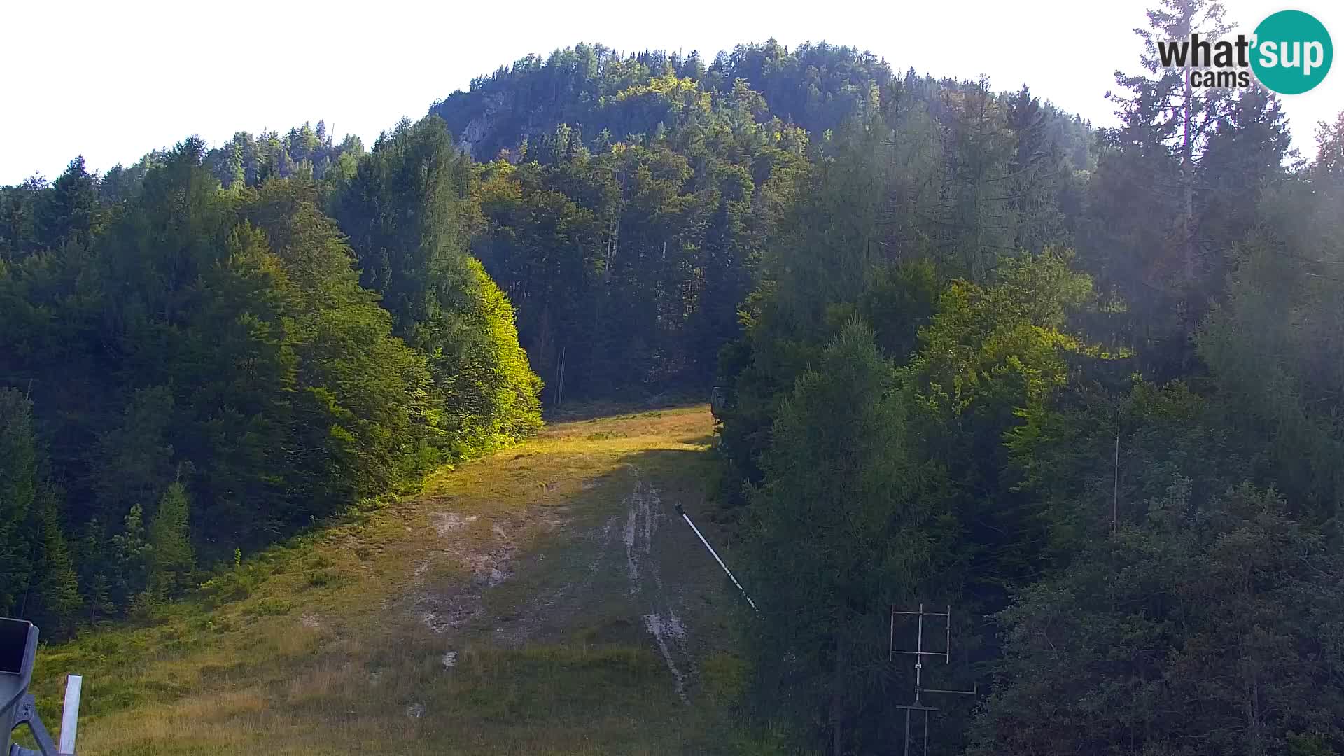 Kranjska Gora web kamera Vitranc | VITRANC 1 gornja postaja