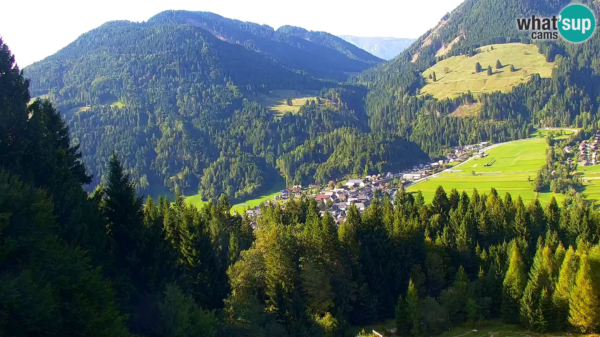 Kranjska Gora web kamera Vitranc | VITRANC 1 gornja postaja