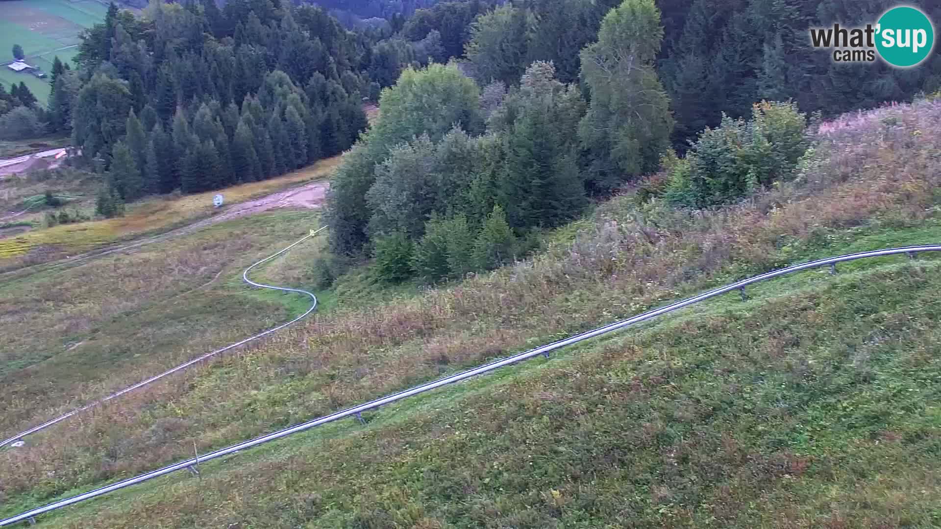 Kranjska Gora web kamera Vitranc | VITRANC 1 gornja postaja