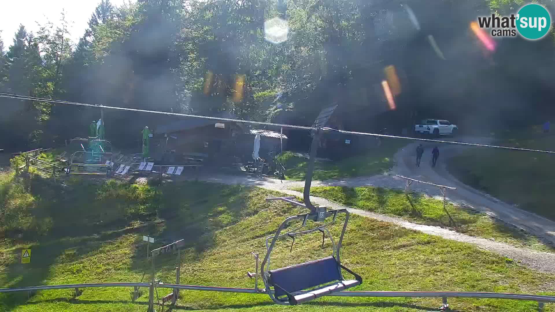 Vitranc Kranjska Gora webcam | VITRANC 1 stazione superiore