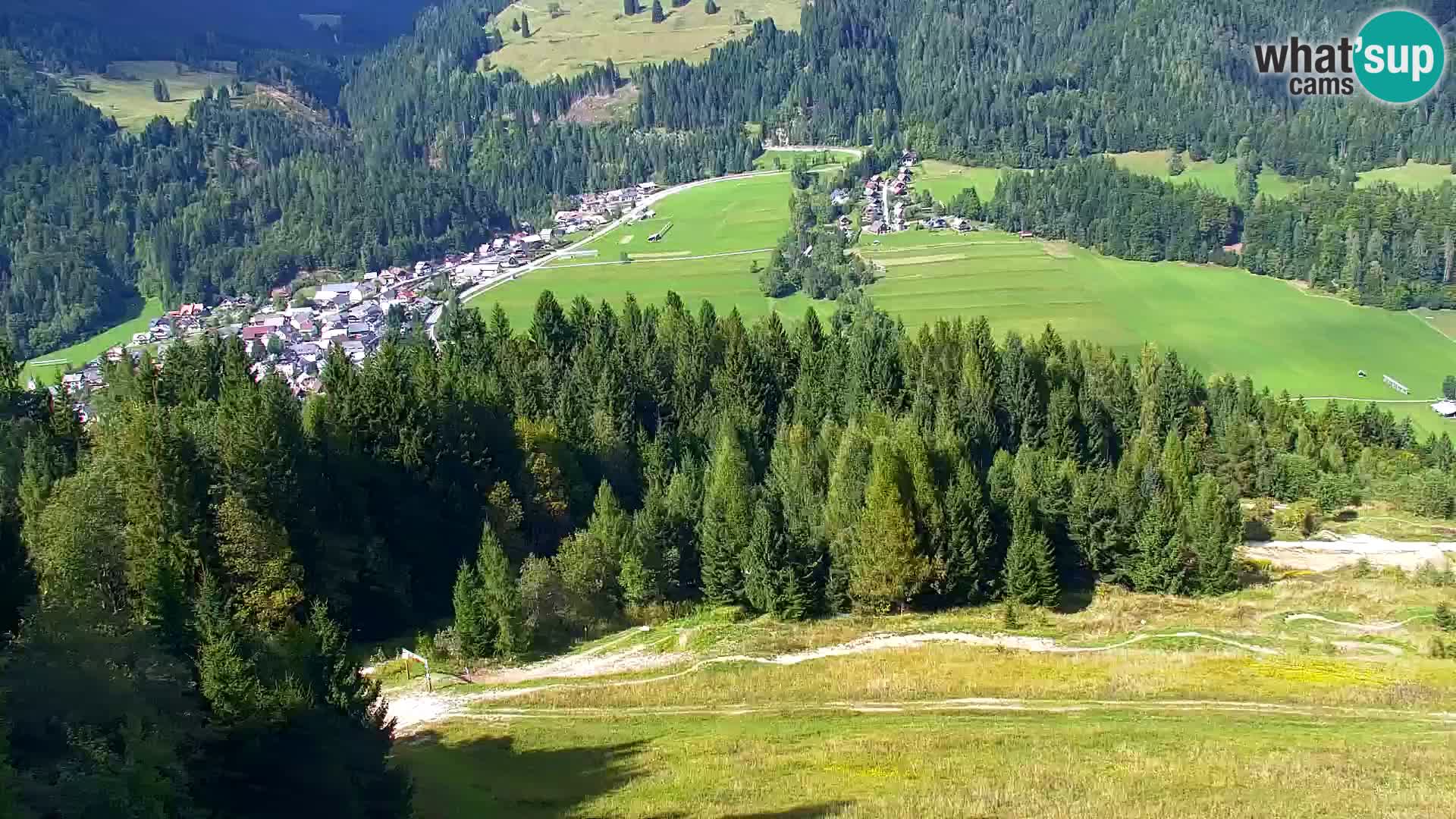 Vitranc Kranjska Gora webcam | VITRANC 1 stazione superiore