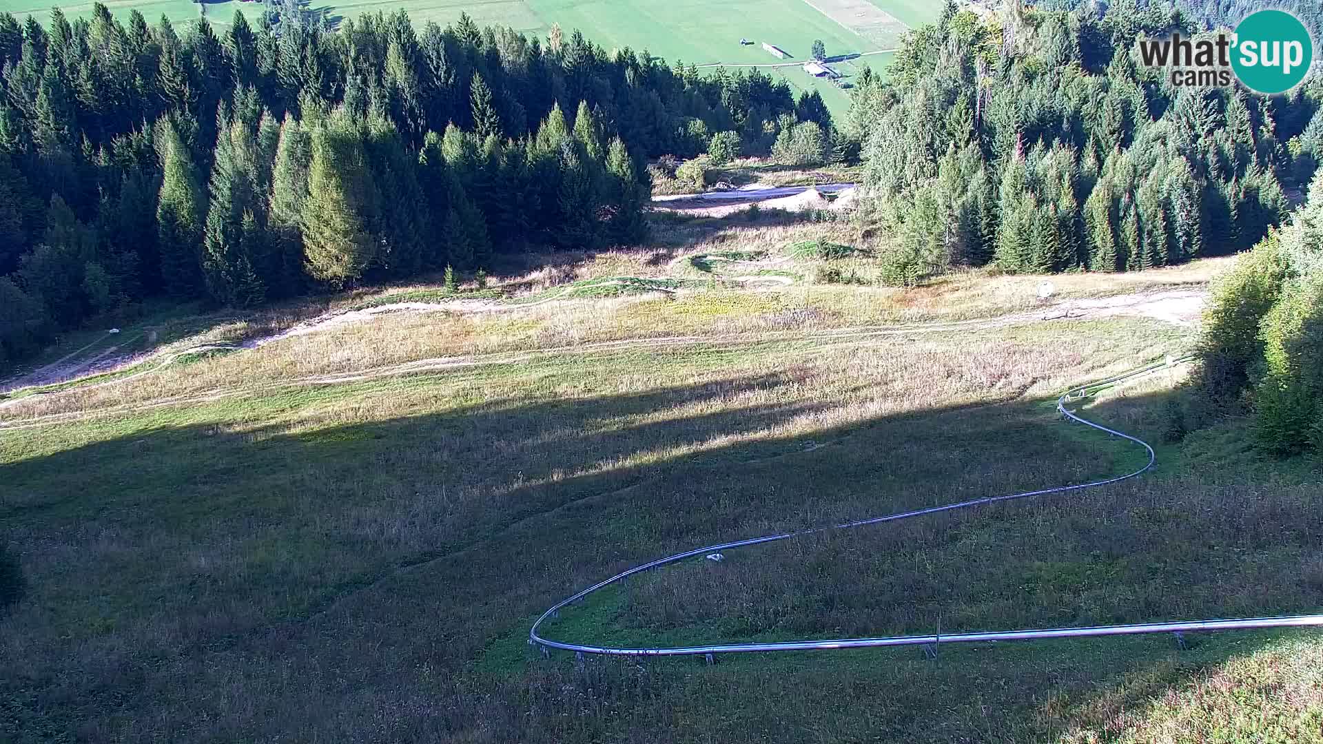 Kranjska Gora web kamera Vitranc | VITRANC 1 gornja postaja