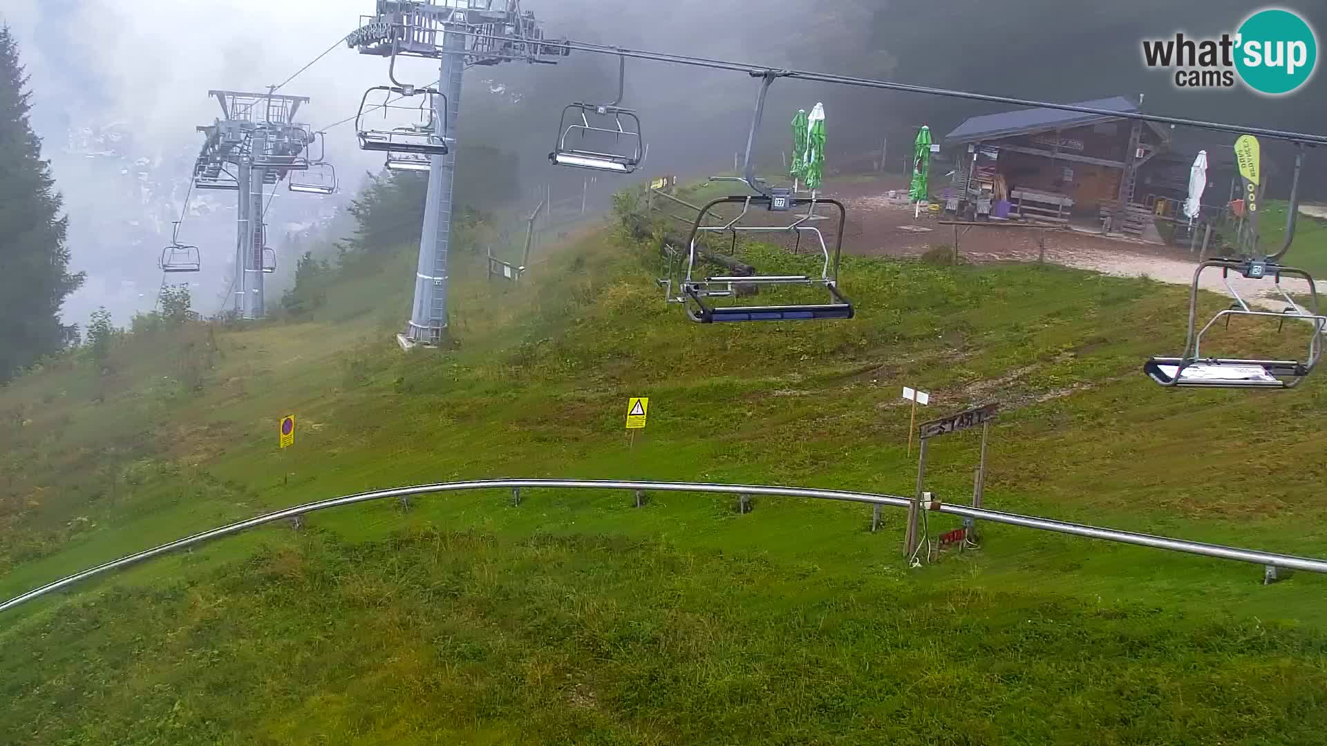 Vitranc Kranjska Gora webcam | VITRANC 1 stazione superiore