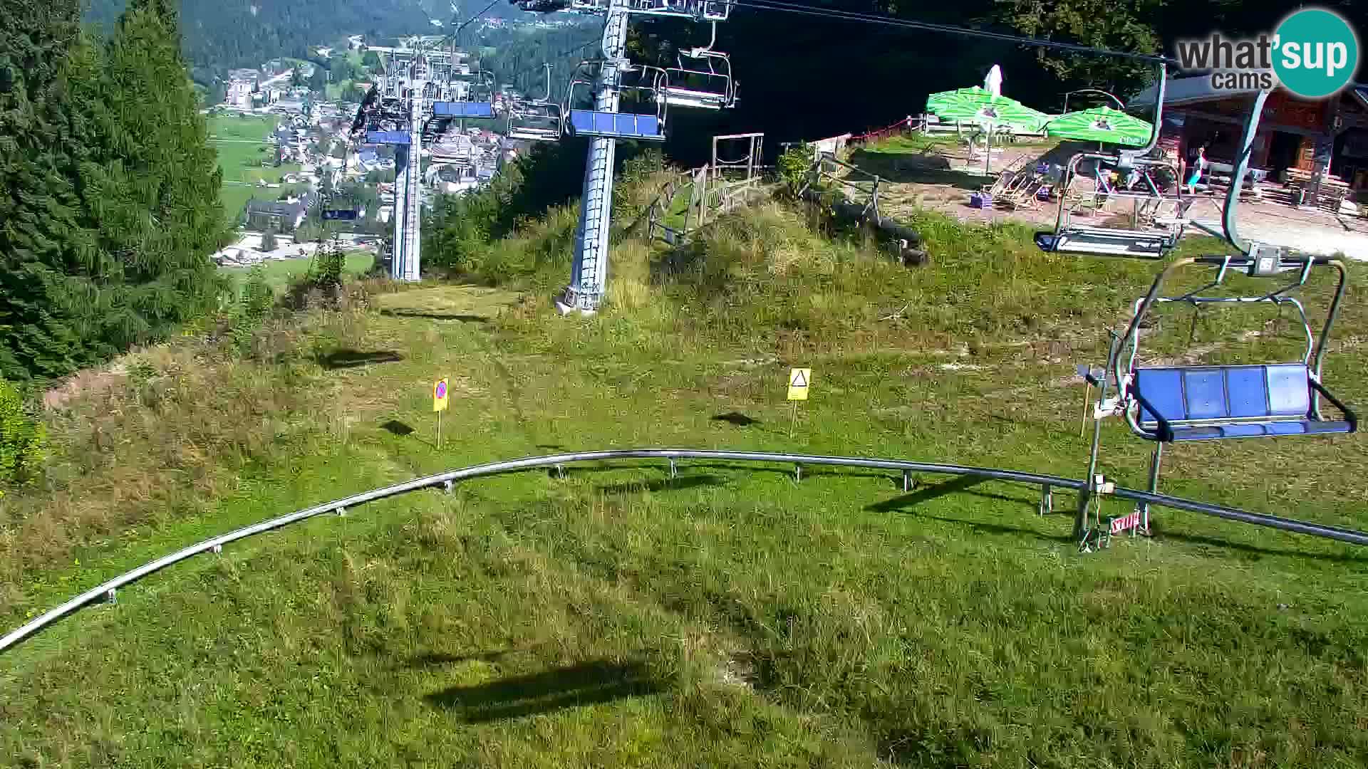Kranjska Gora web kamera Vitranc | VITRANC 1 gornja postaja