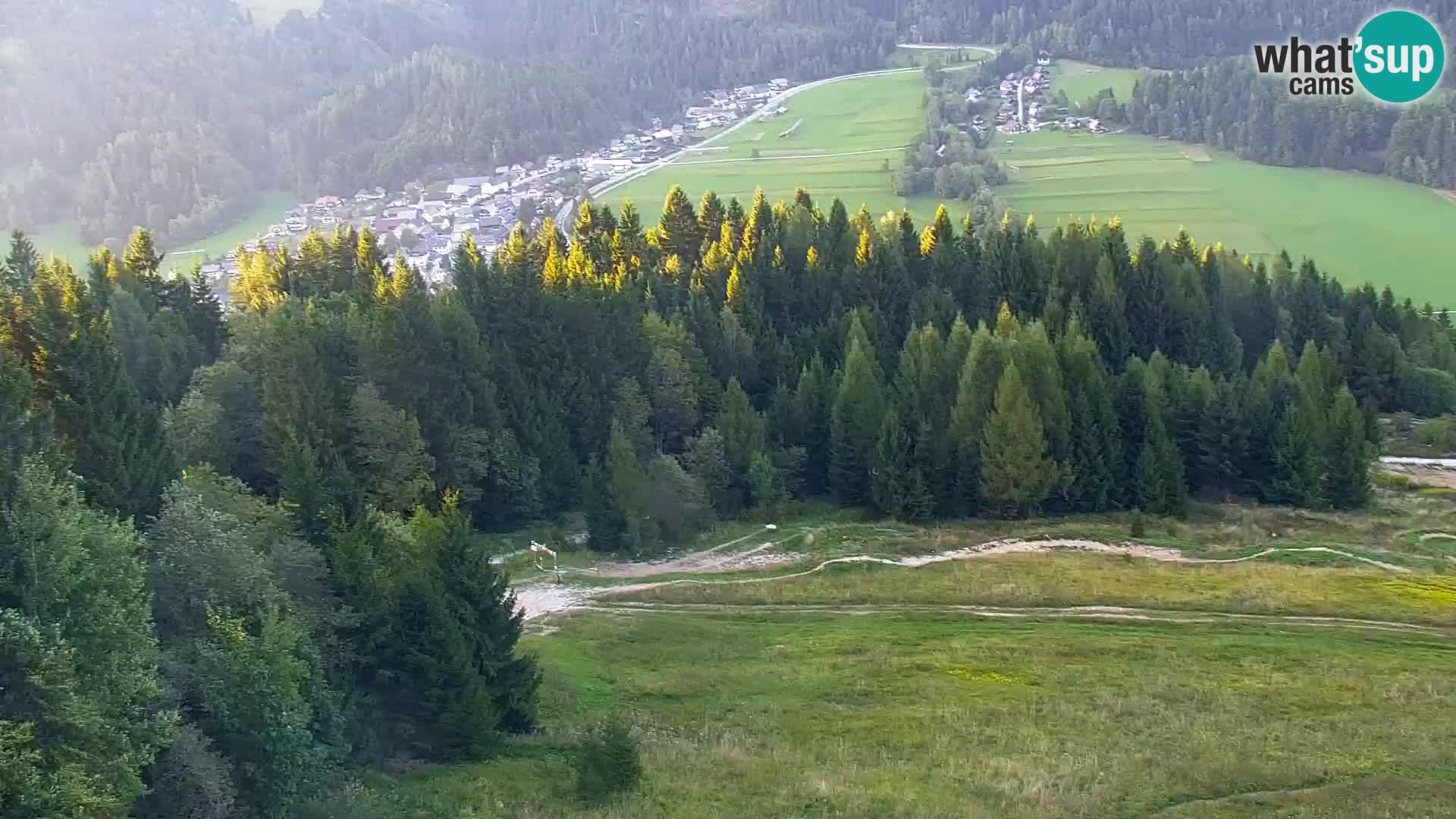 Vitranc Kranjska Gora webcam | VITRANC 1 stazione superiore
