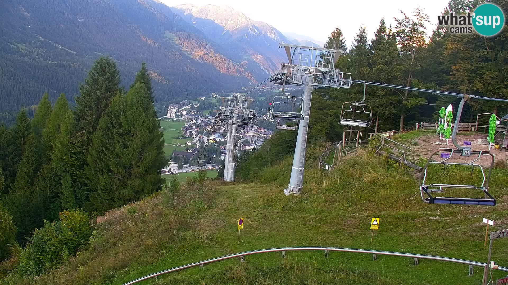Vitranc Kranjska Gora webcam | VITRANC 1 stazione superiore