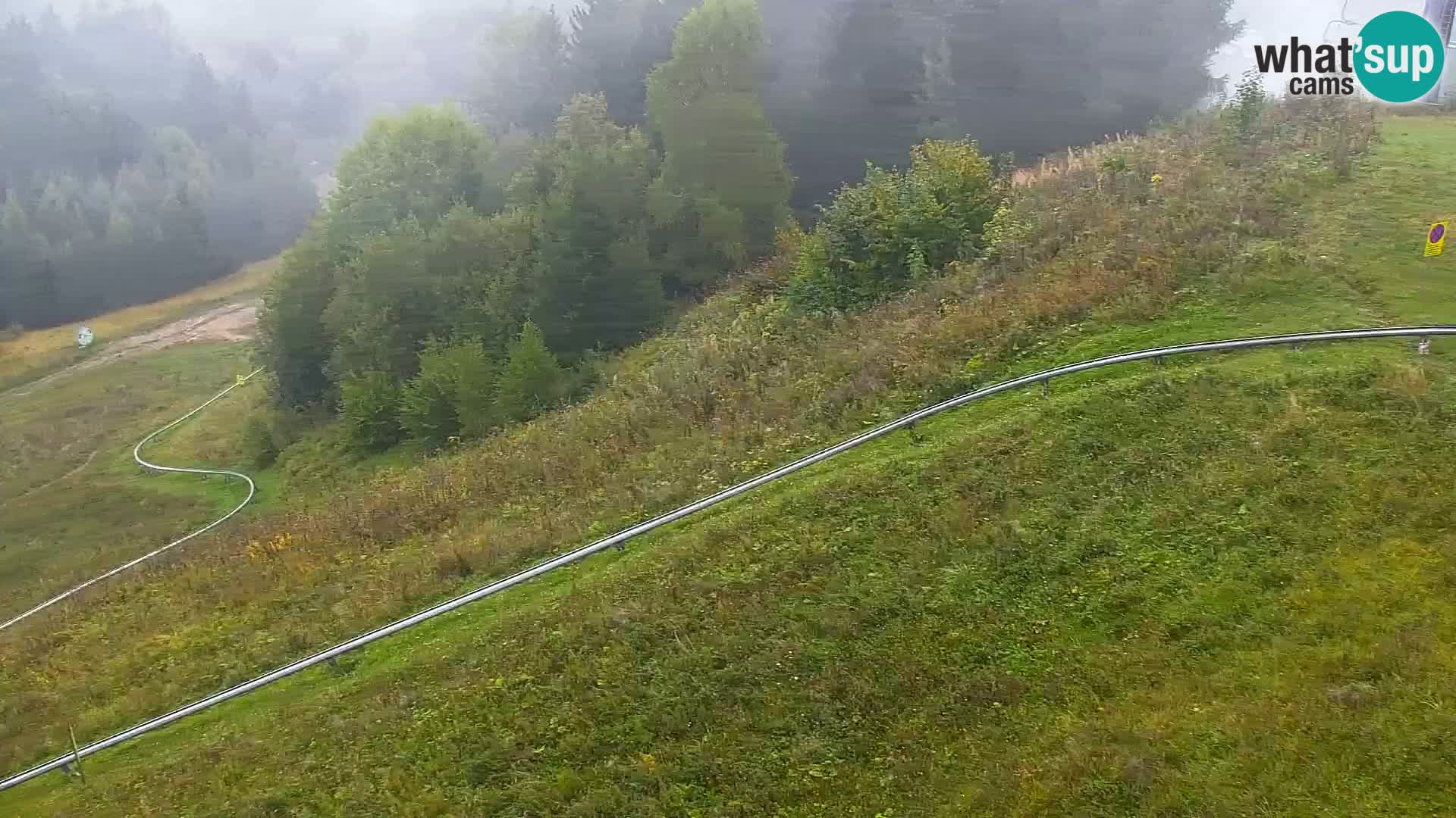 Kranjska Gora web kamera Vitranc | VITRANC 1 gornja postaja