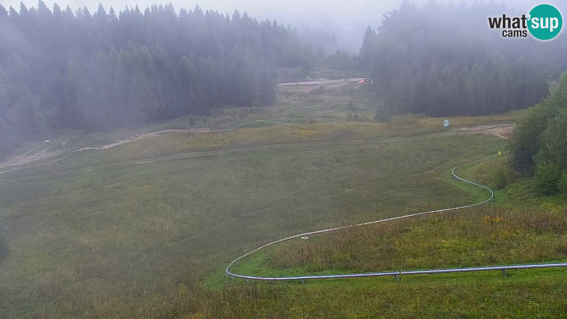 Kranjska Gora web kamera Vitranc | VITRANC 1 gornja postaja