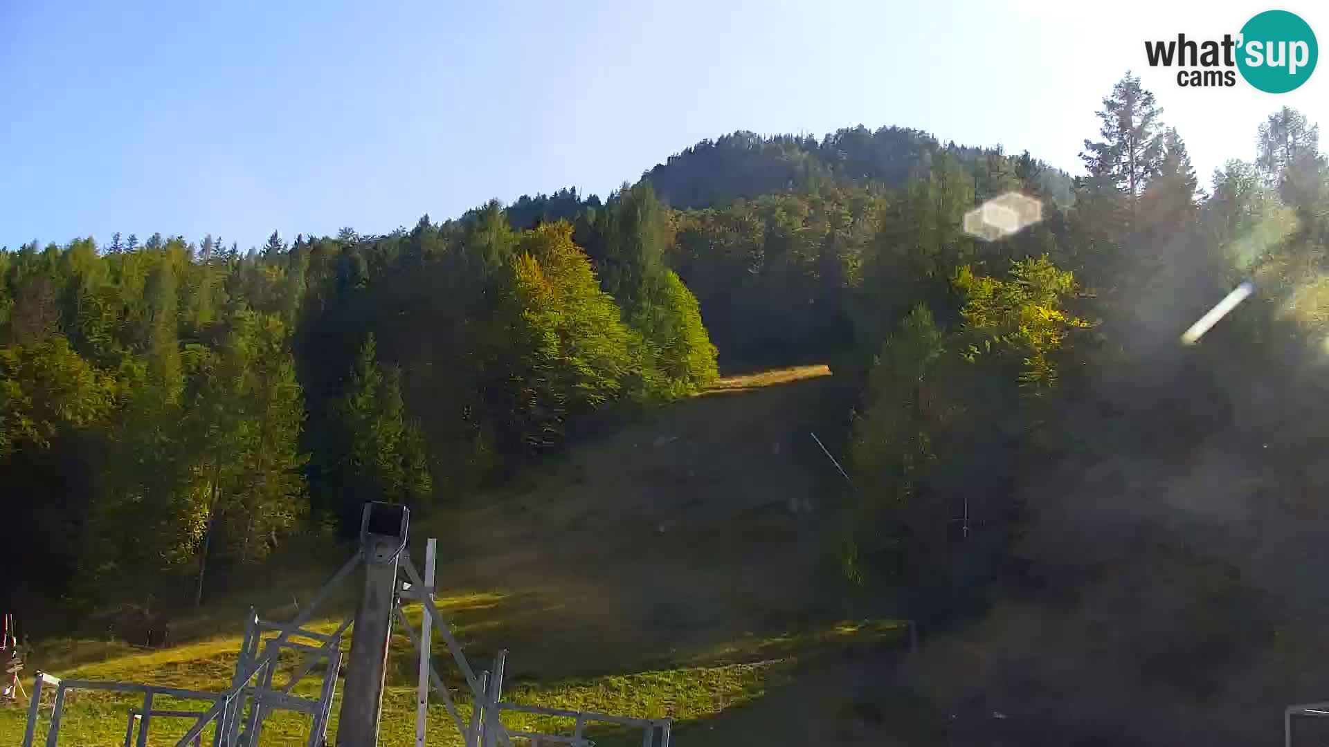 Vitranc Kranjska Gora webcam | VITRANC 1 stazione superiore