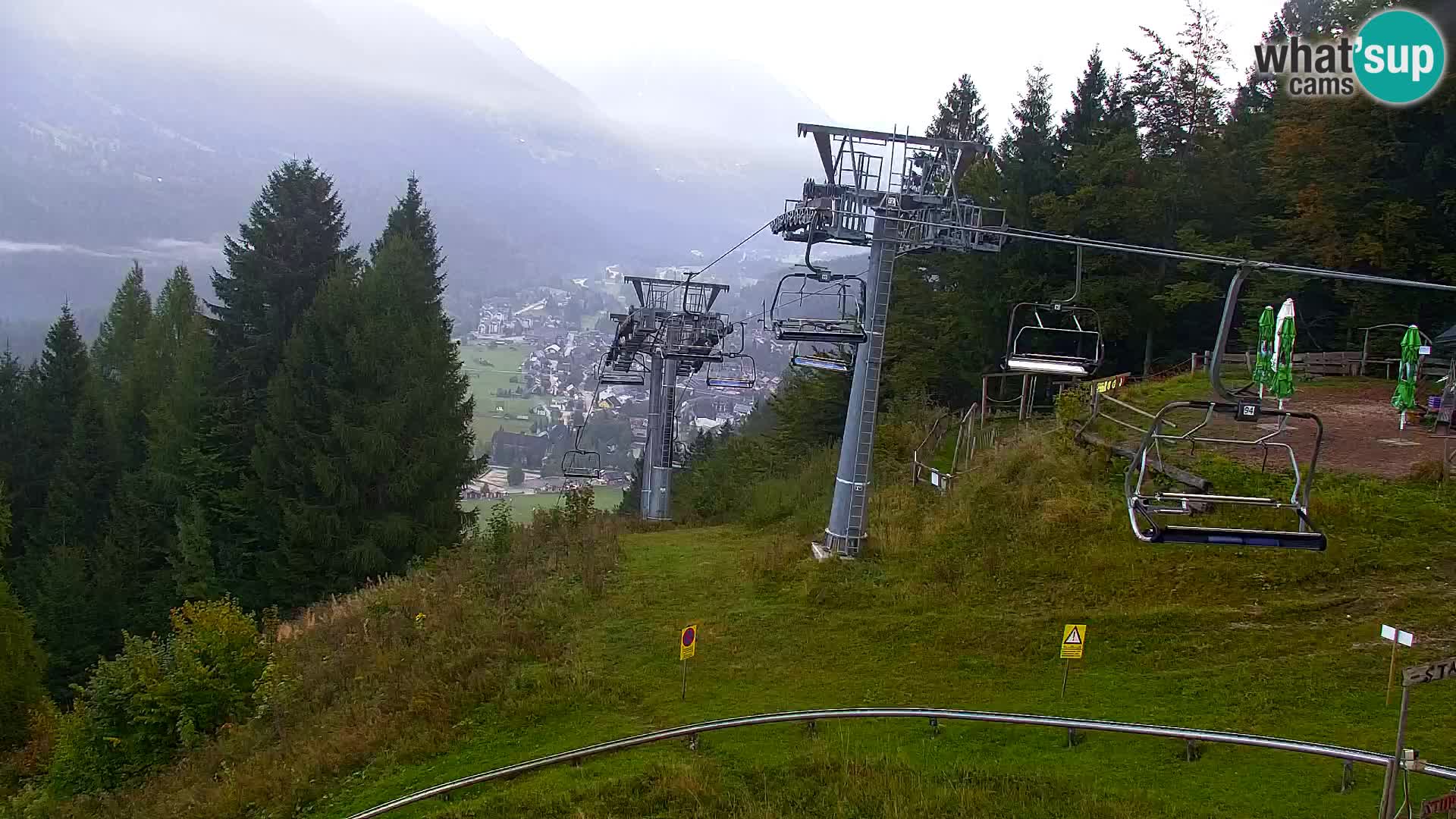 Vitranc Kranjska Gora webcam | VITRANC 1 stazione superiore