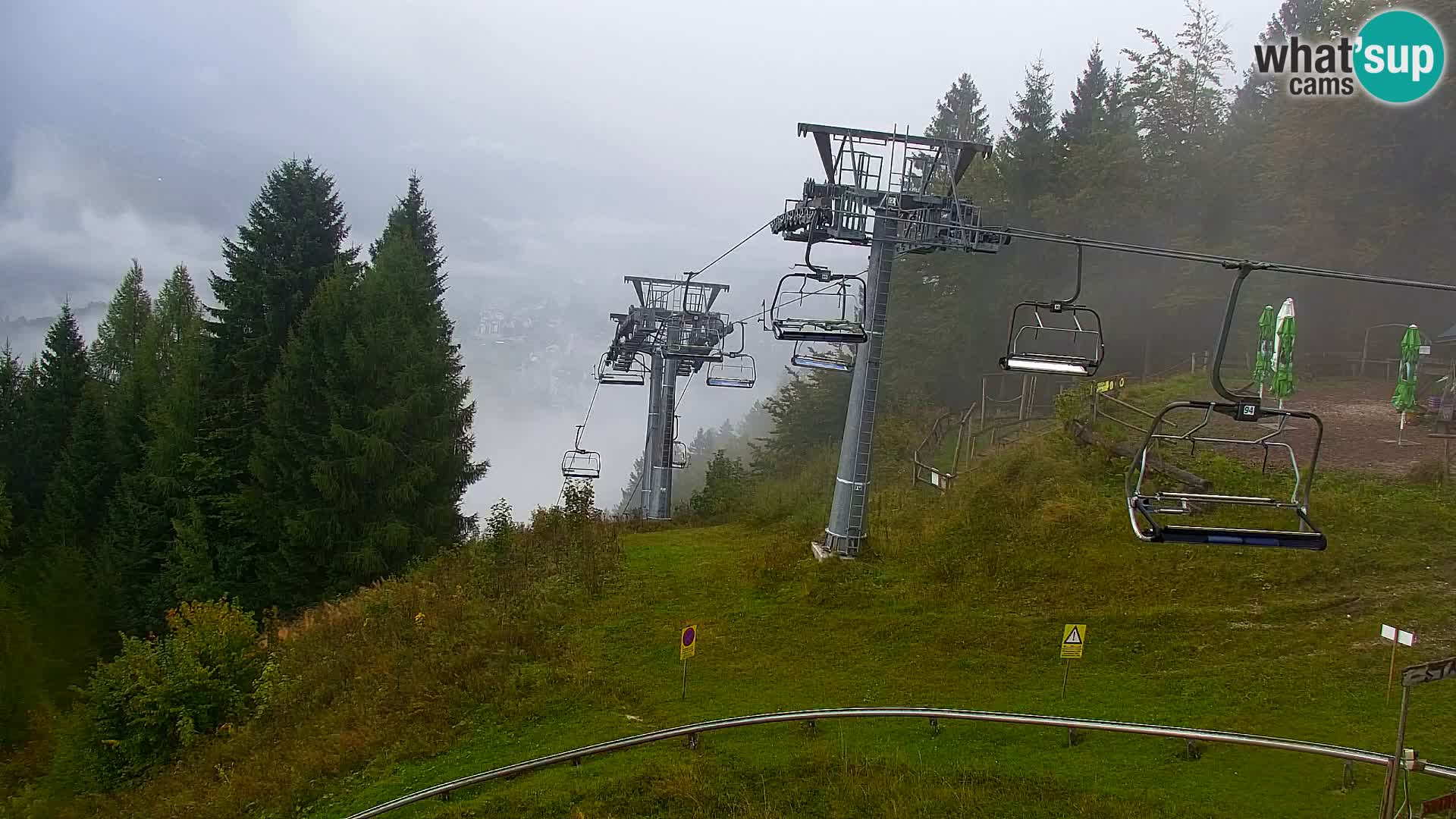 Vitranc Kranjska Gora webcam | VITRANC 1 stazione superiore